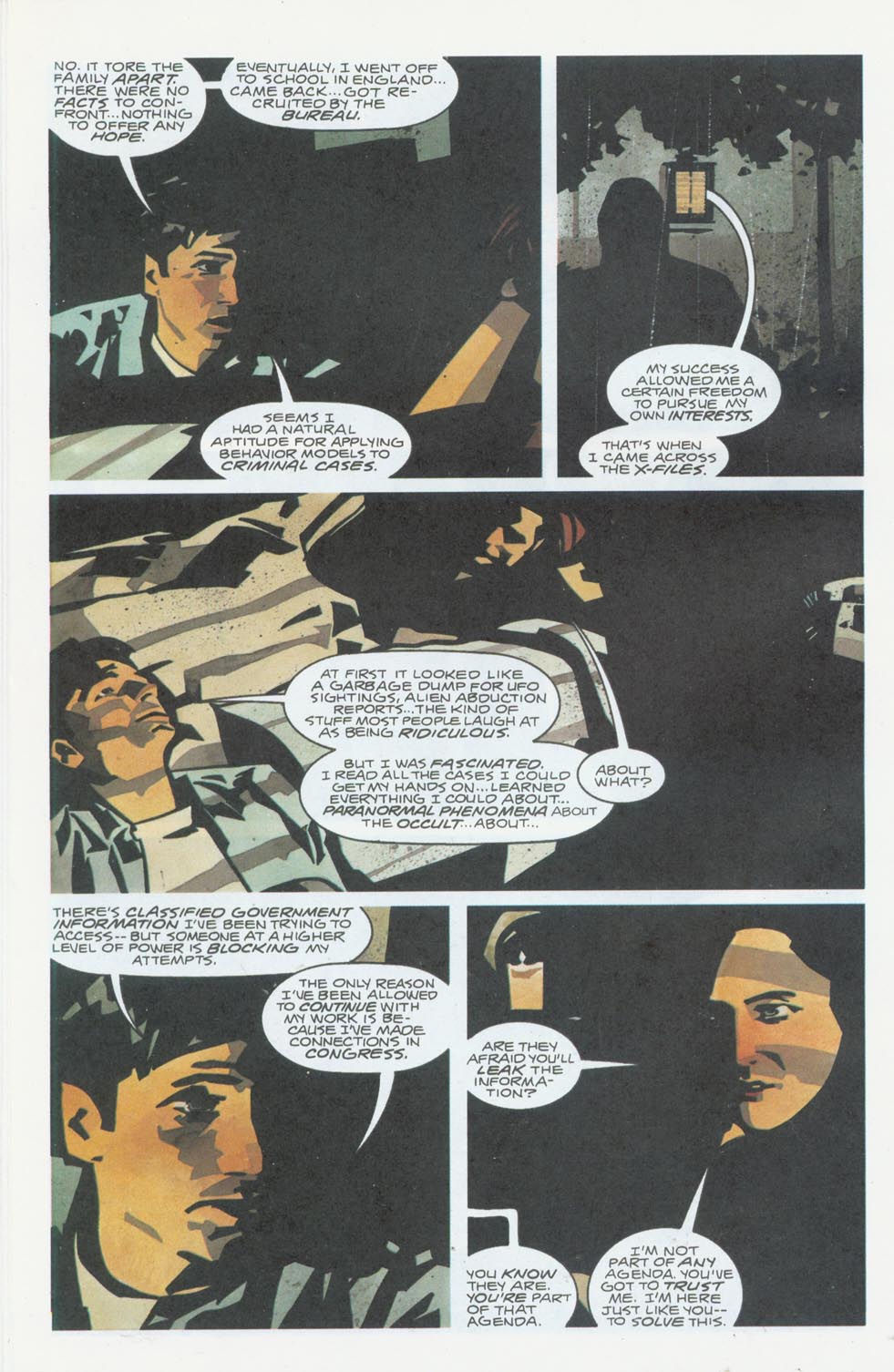 Read online The X-Files (1995) comic -  Issue #0 - 26