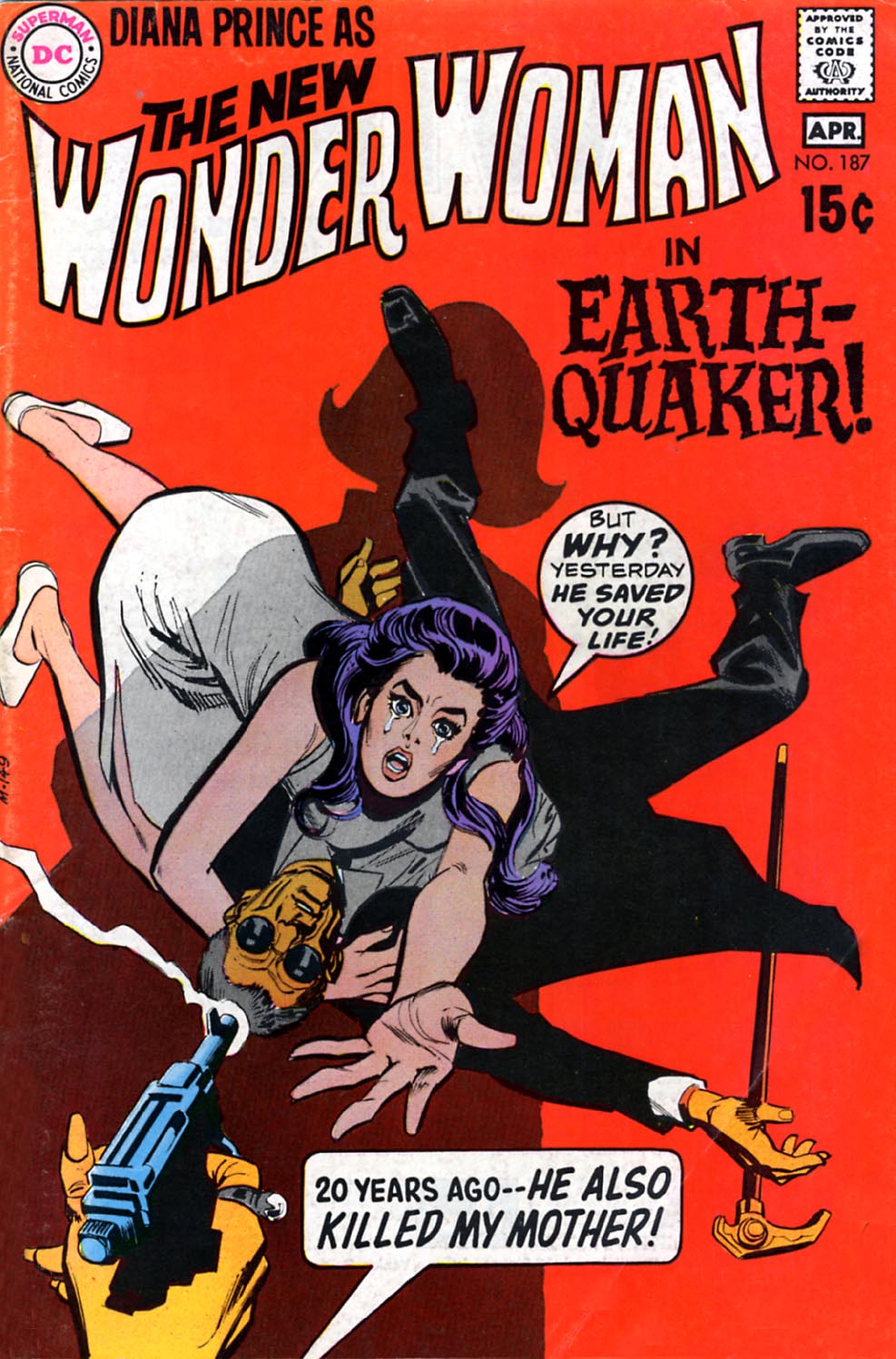 Read online Wonder Woman (1942) comic -  Issue #187 - 1
