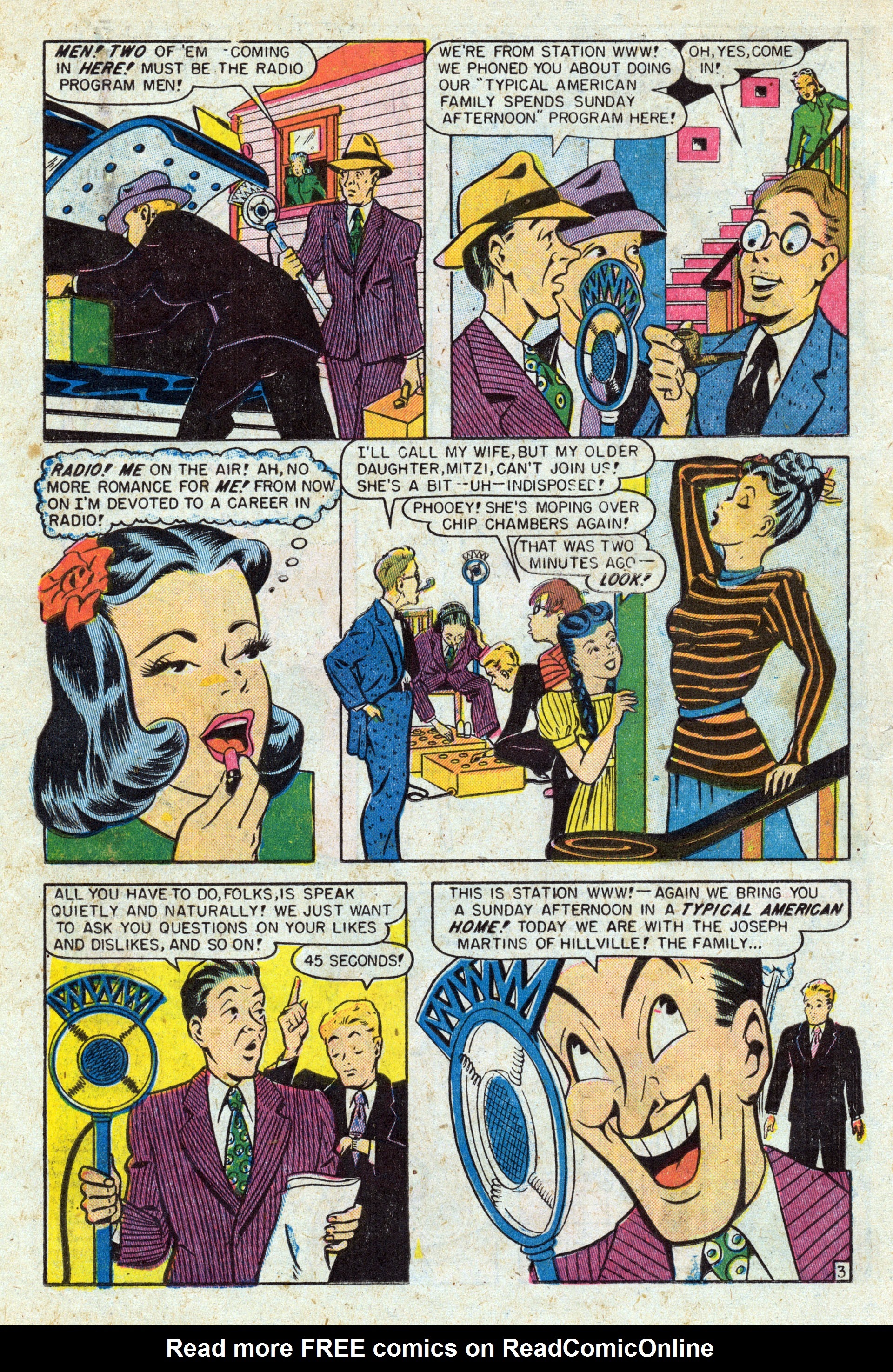 Read online Mitzi's Boy Friend comic -  Issue #4 - 14