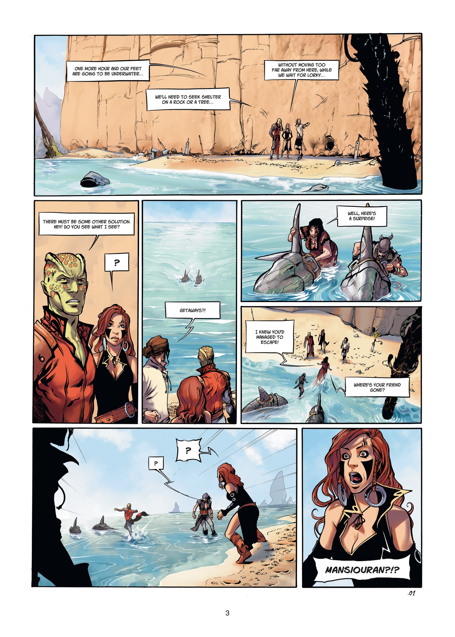 Read online Angor comic -  Issue #3 - 3