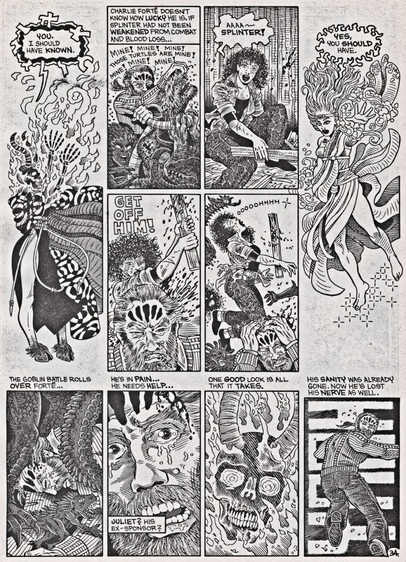 Teenage Mutant Ninja Turtles (1984) Issue #42 #42 - English 35