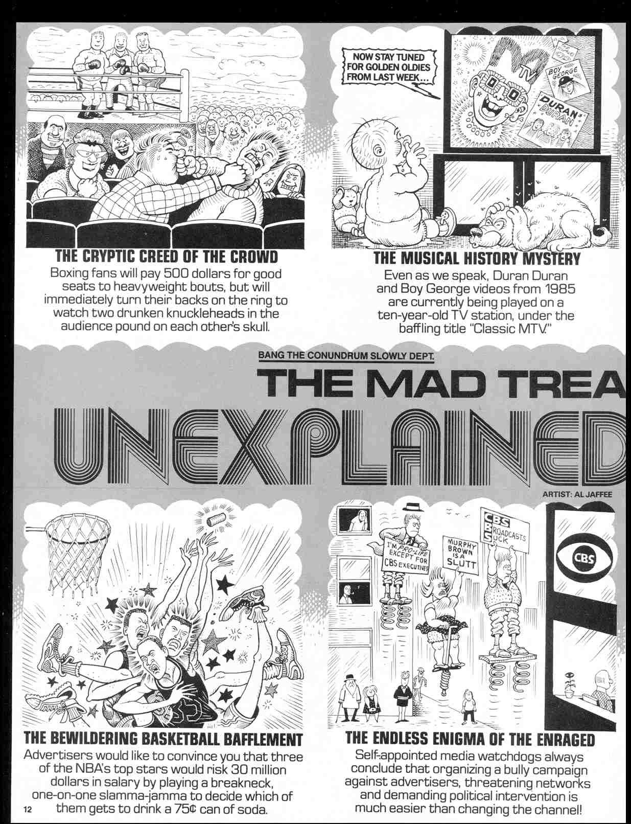 Read online MAD comic -  Issue #318 - 14