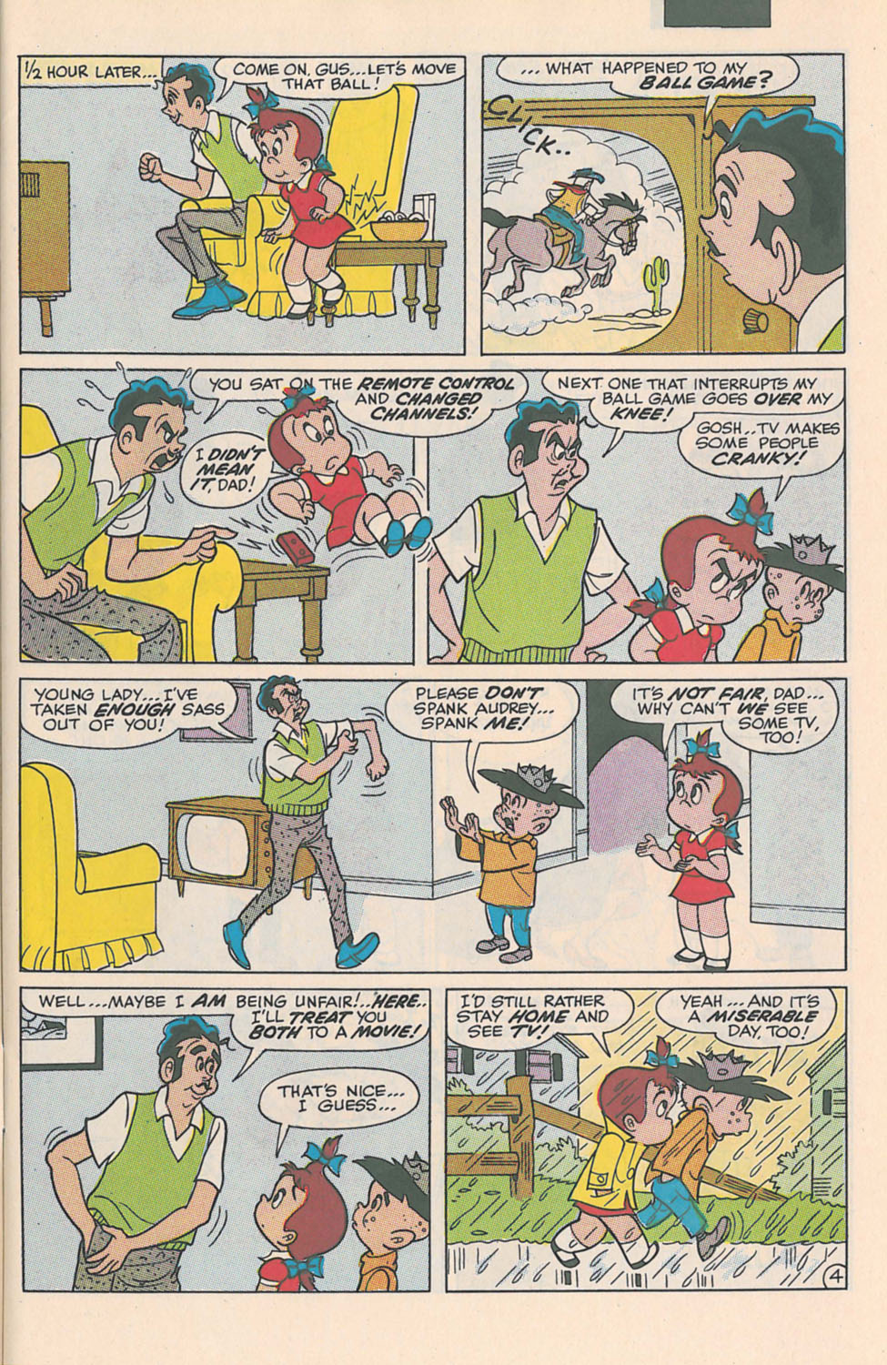 Read online Little Audrey comic -  Issue #6 - 7