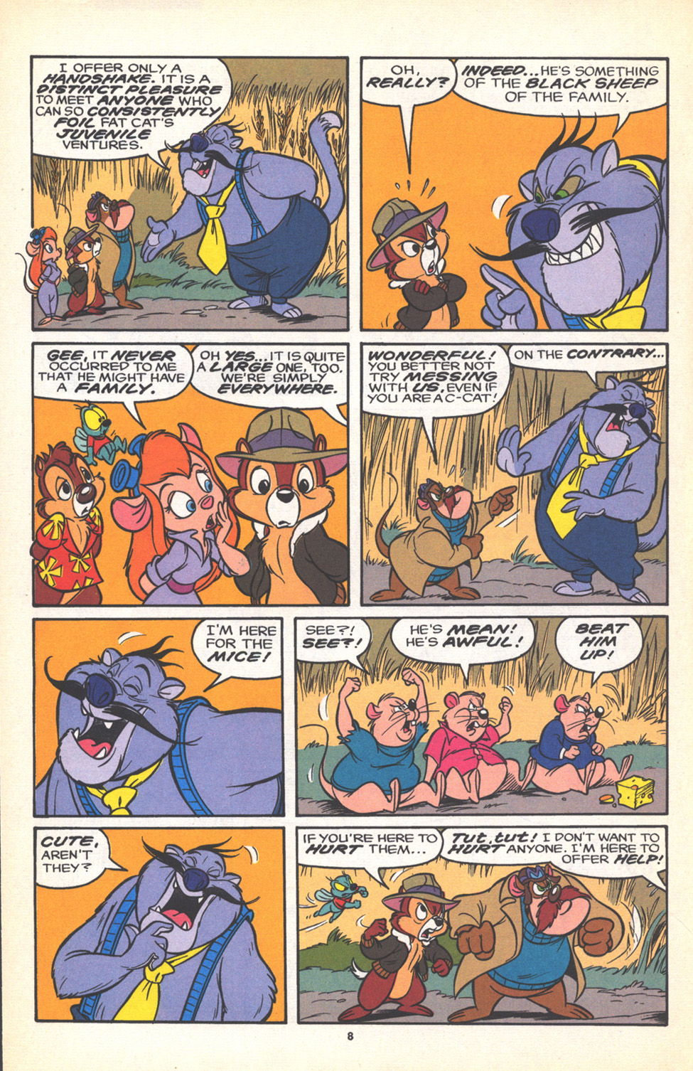 Read online Disney's Chip 'N Dale Rescue Rangers comic -  Issue #12 - 12