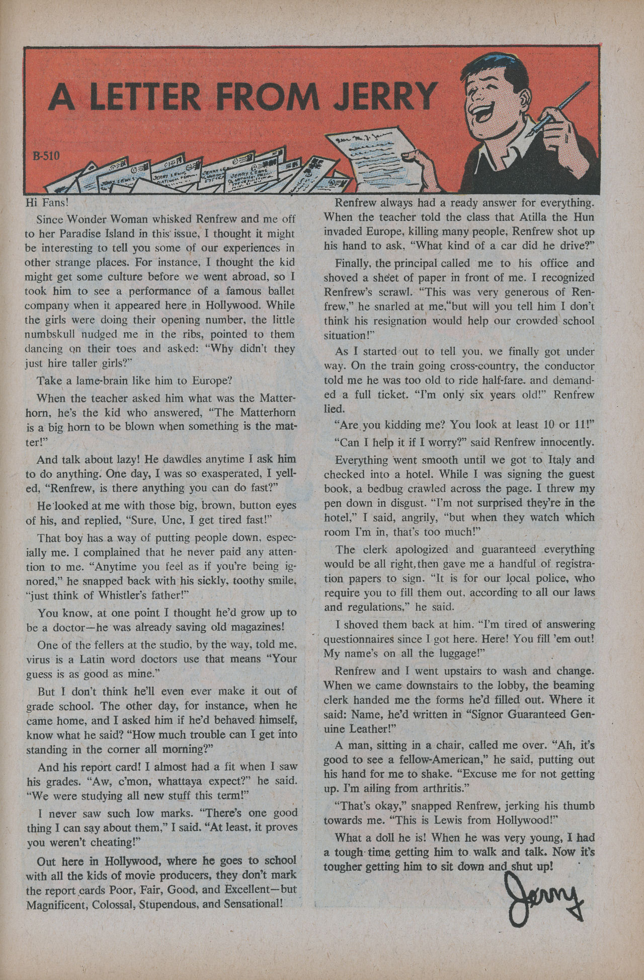 Read online The Adventures of Jerry Lewis comic -  Issue #117 - 21