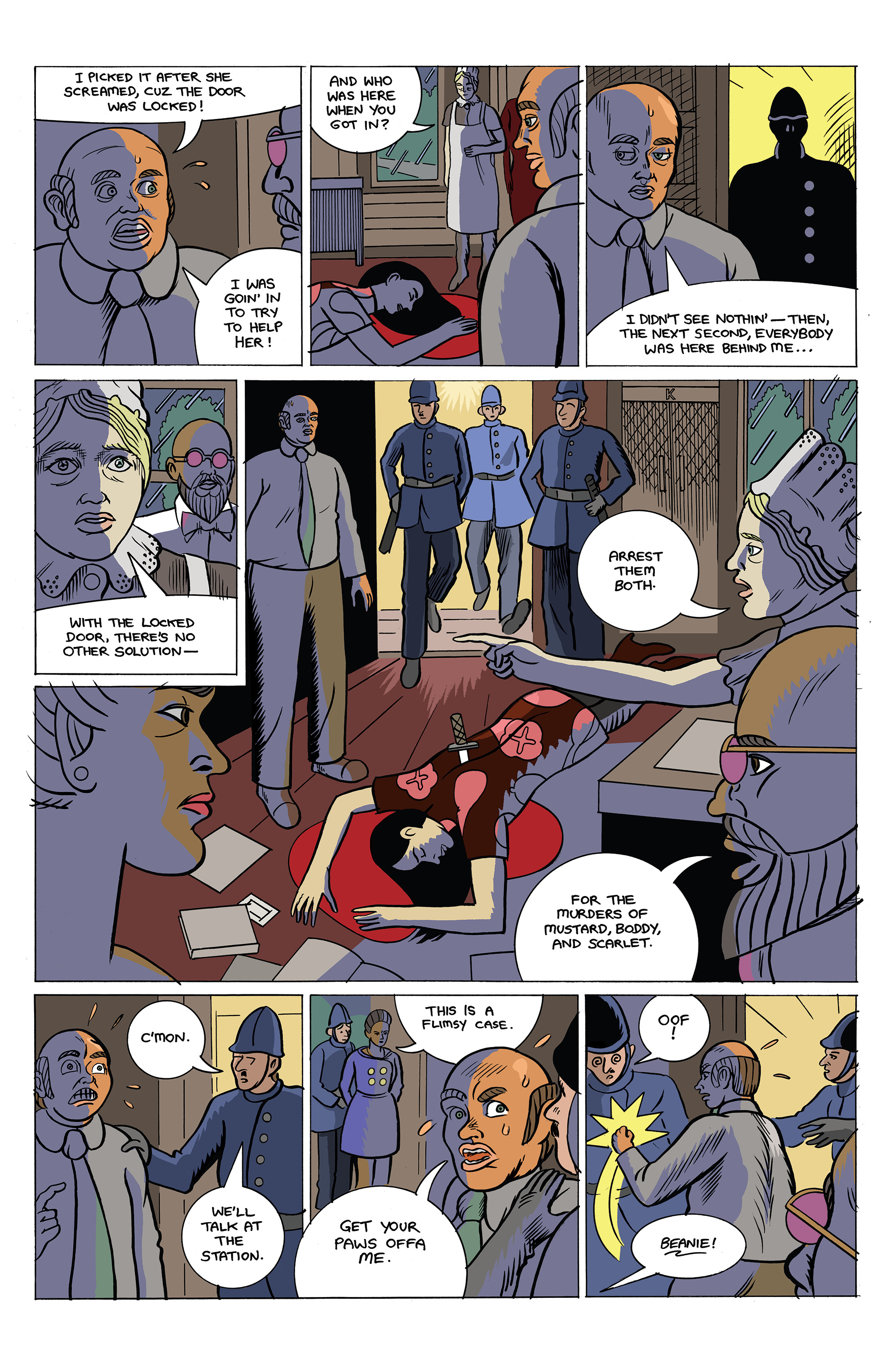 Read online Clue: Candlestick comic -  Issue #3 - 15