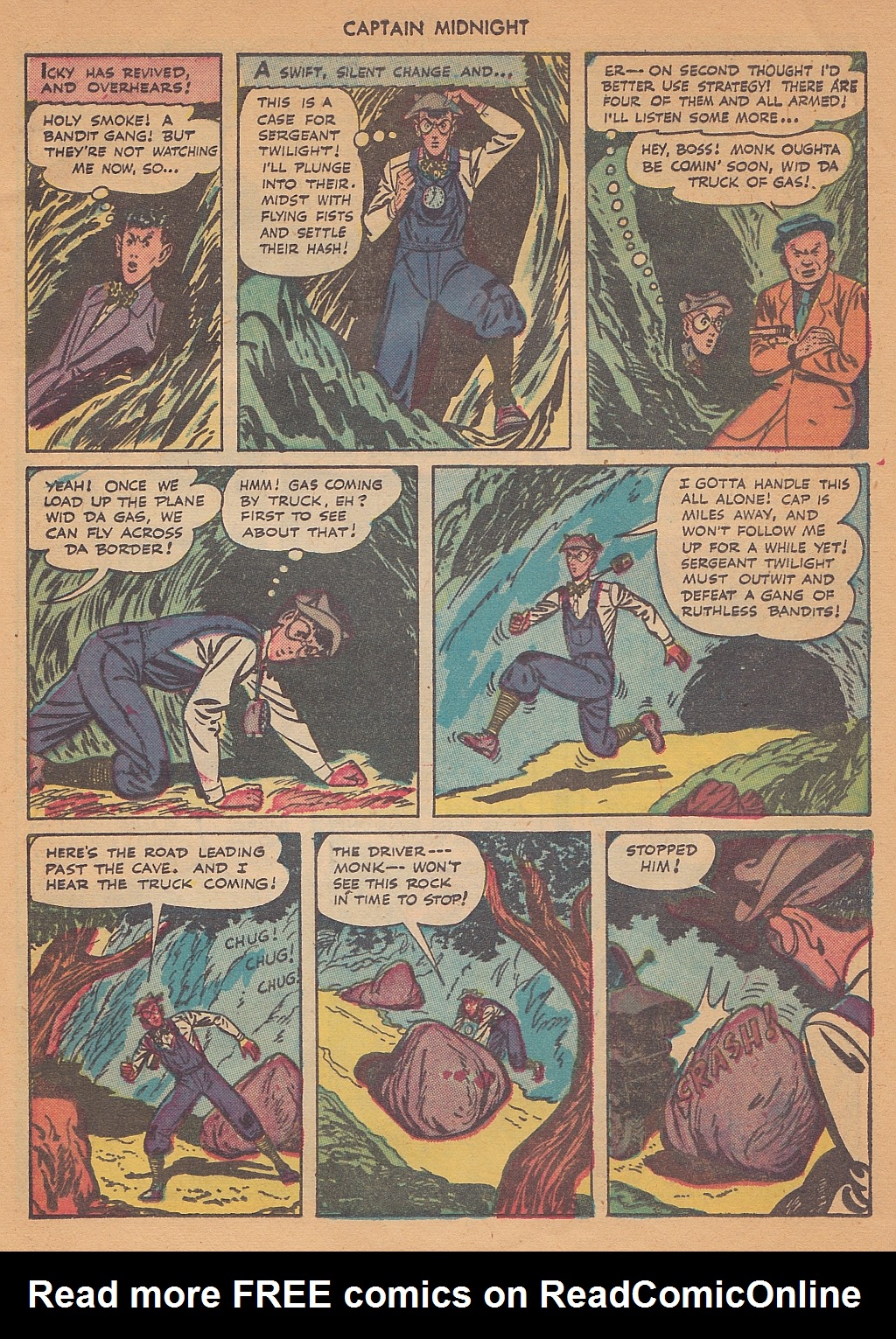 Read online Captain Midnight (1942) comic -  Issue #37 - 17