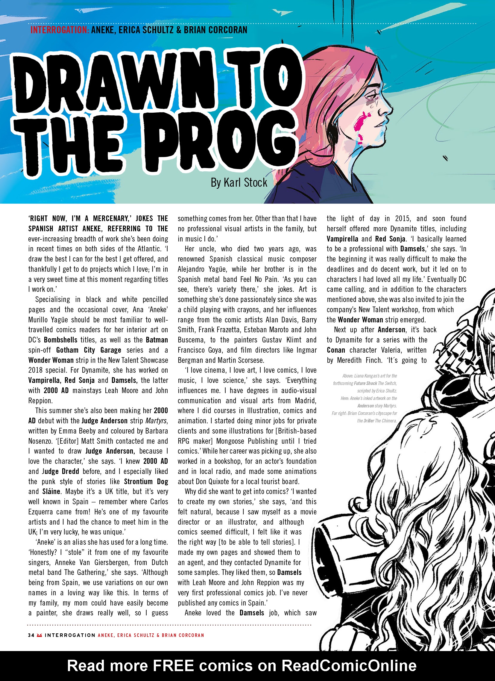 Read online Judge Dredd Megazine (Vol. 5) comic -  Issue #410 - 34