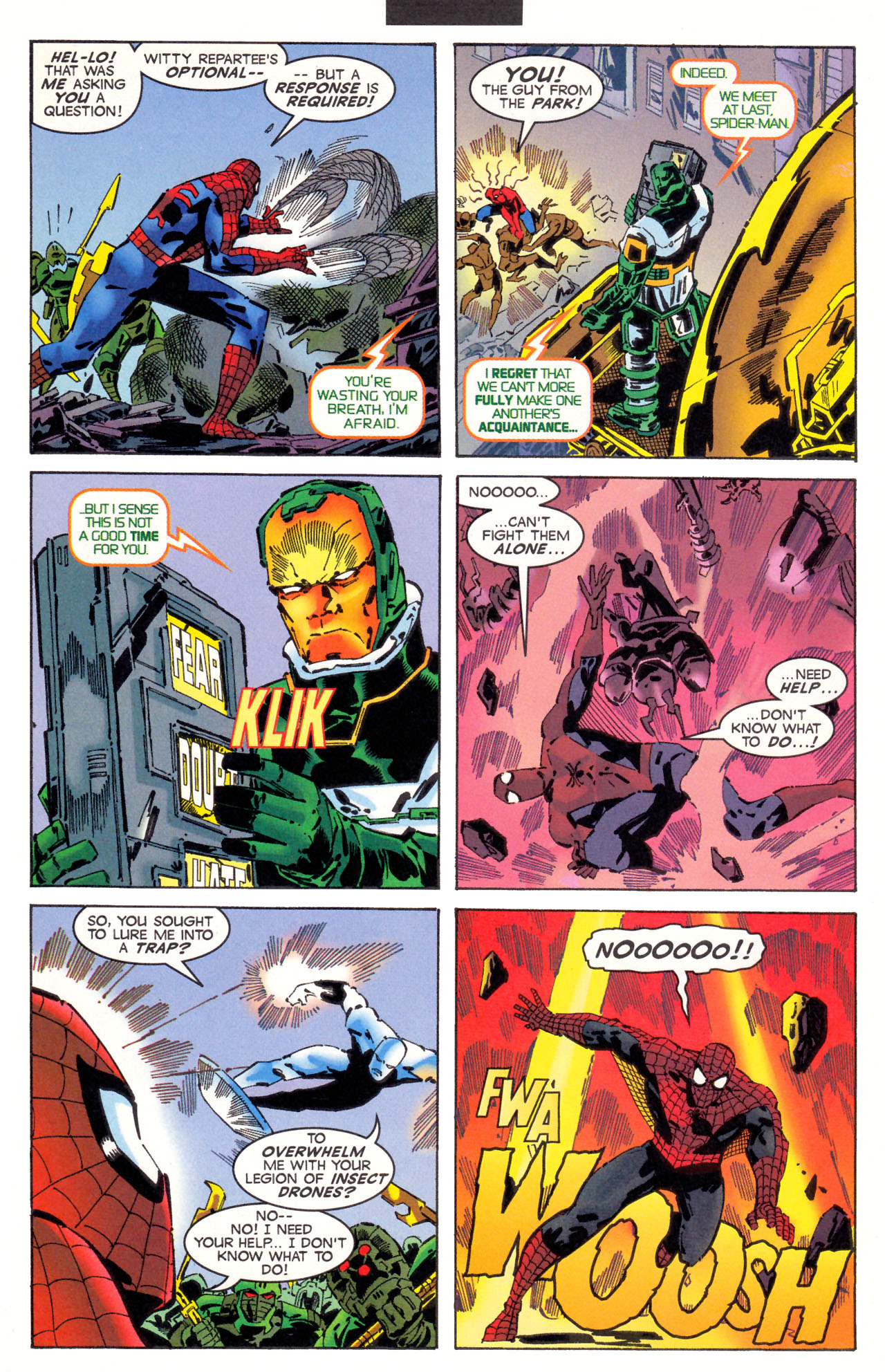 Read online Webspinners: Tales of Spider-Man comic -  Issue #5 - 24