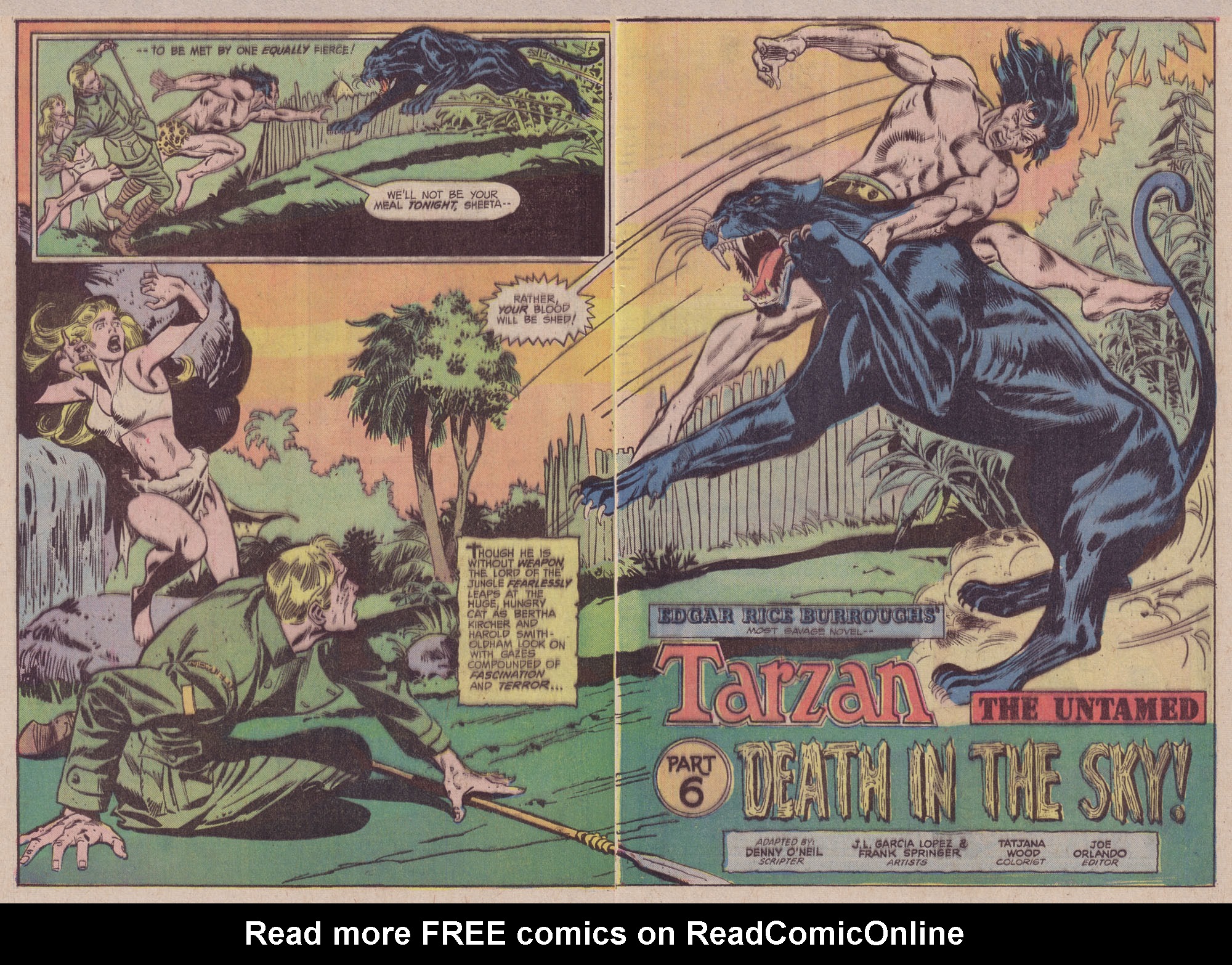 Read online Tarzan (1972) comic -  Issue #255 - 3