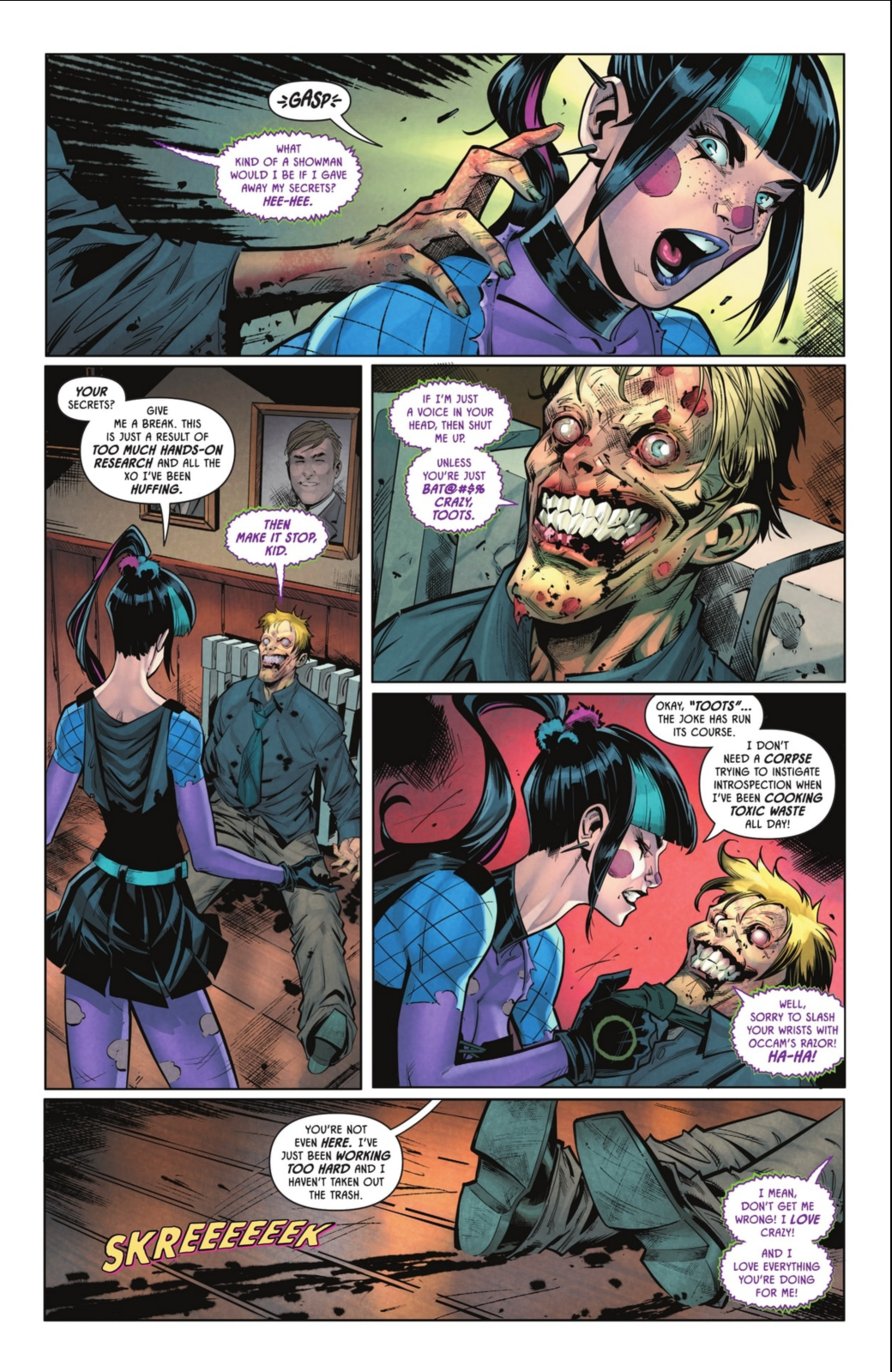 Read online Punchline: The Gotham Game comic -  Issue #3 - 10