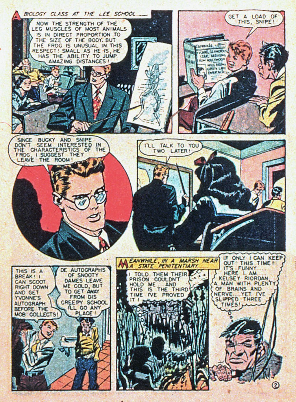 Read online Captain America Comics comic -  Issue #61 - 17
