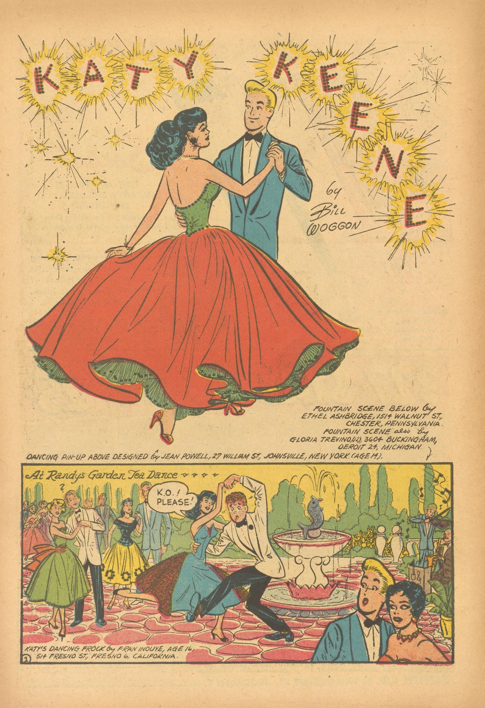 Read online Katy Keene (1949) comic -  Issue #33 - 10