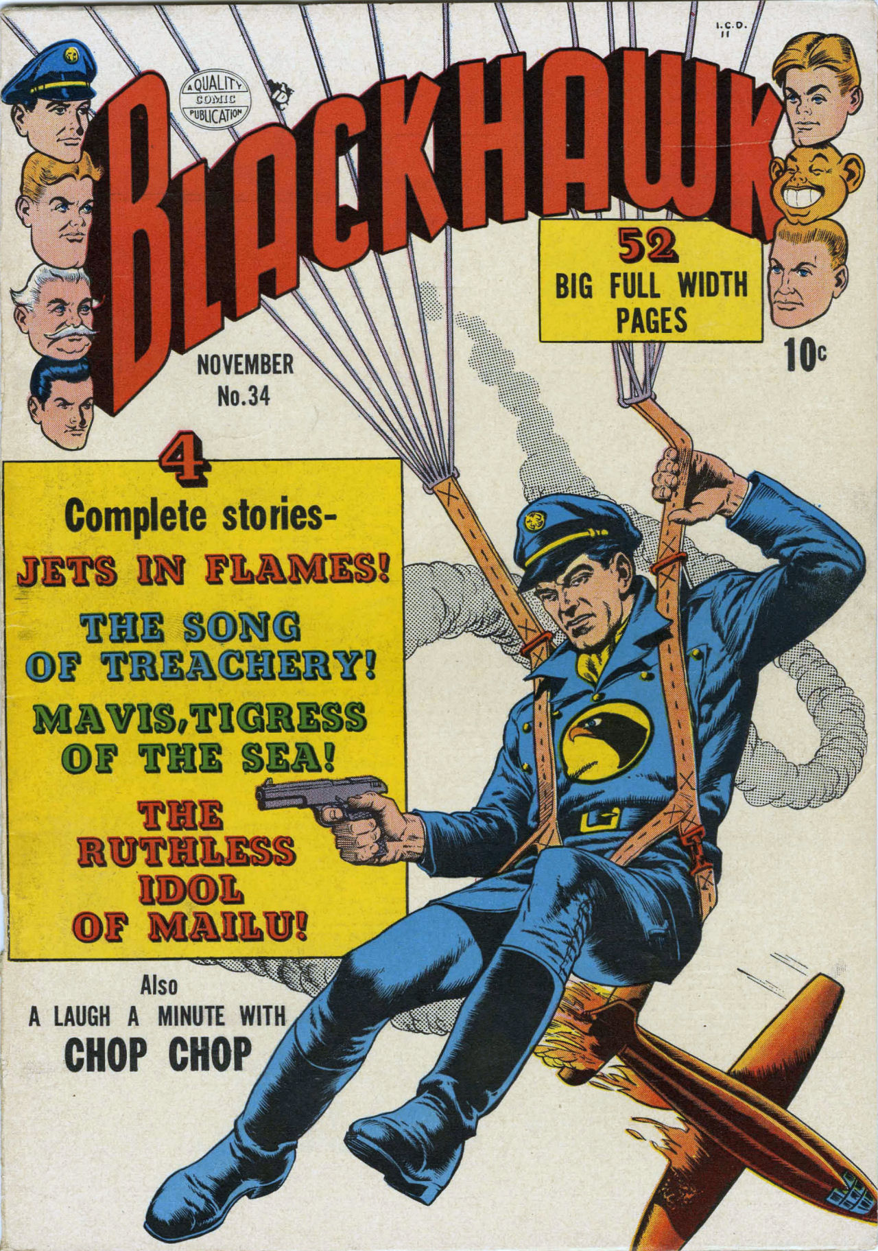 Read online Blackhawk (1957) comic -  Issue #34 - 2