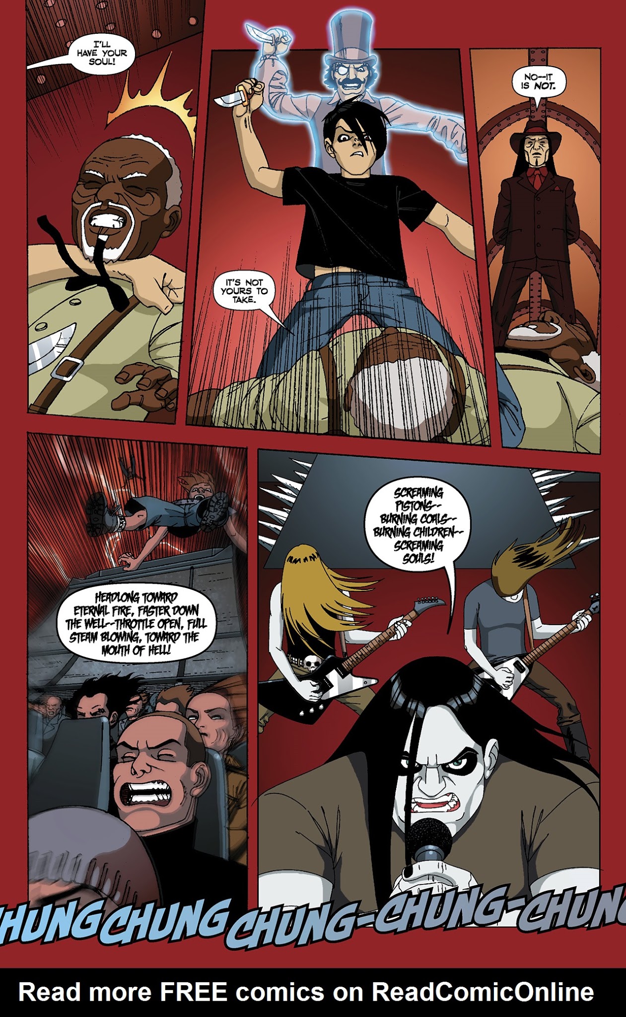 Read online Dethklok comic -  Issue #3 - 20