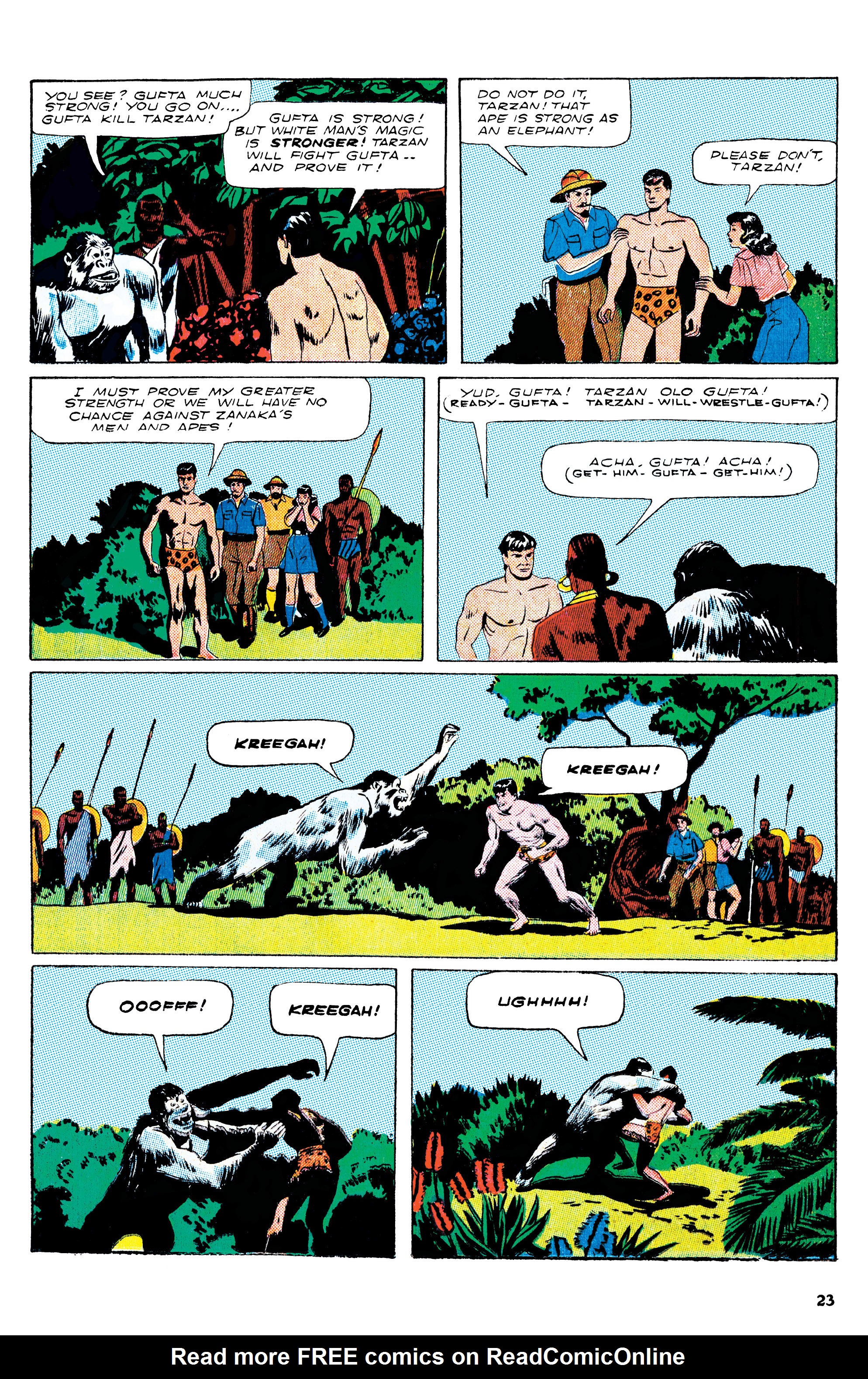 Read online Edgar Rice Burroughs Tarzan: The Jesse Marsh Years Omnibus comic -  Issue # TPB (Part 1) - 24