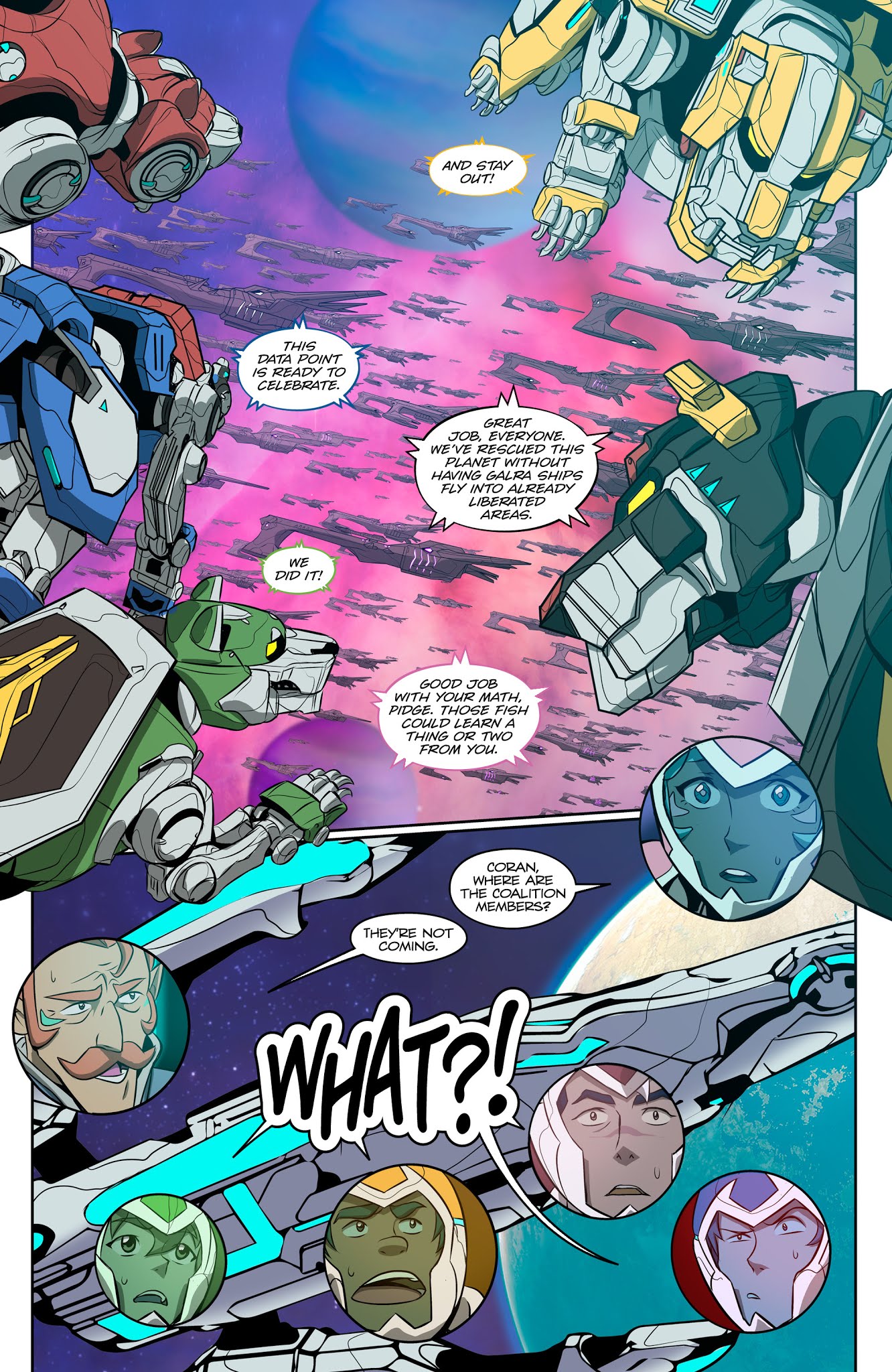 Read online Voltron Legendary Defender (2018) comic -  Issue #1 - 6