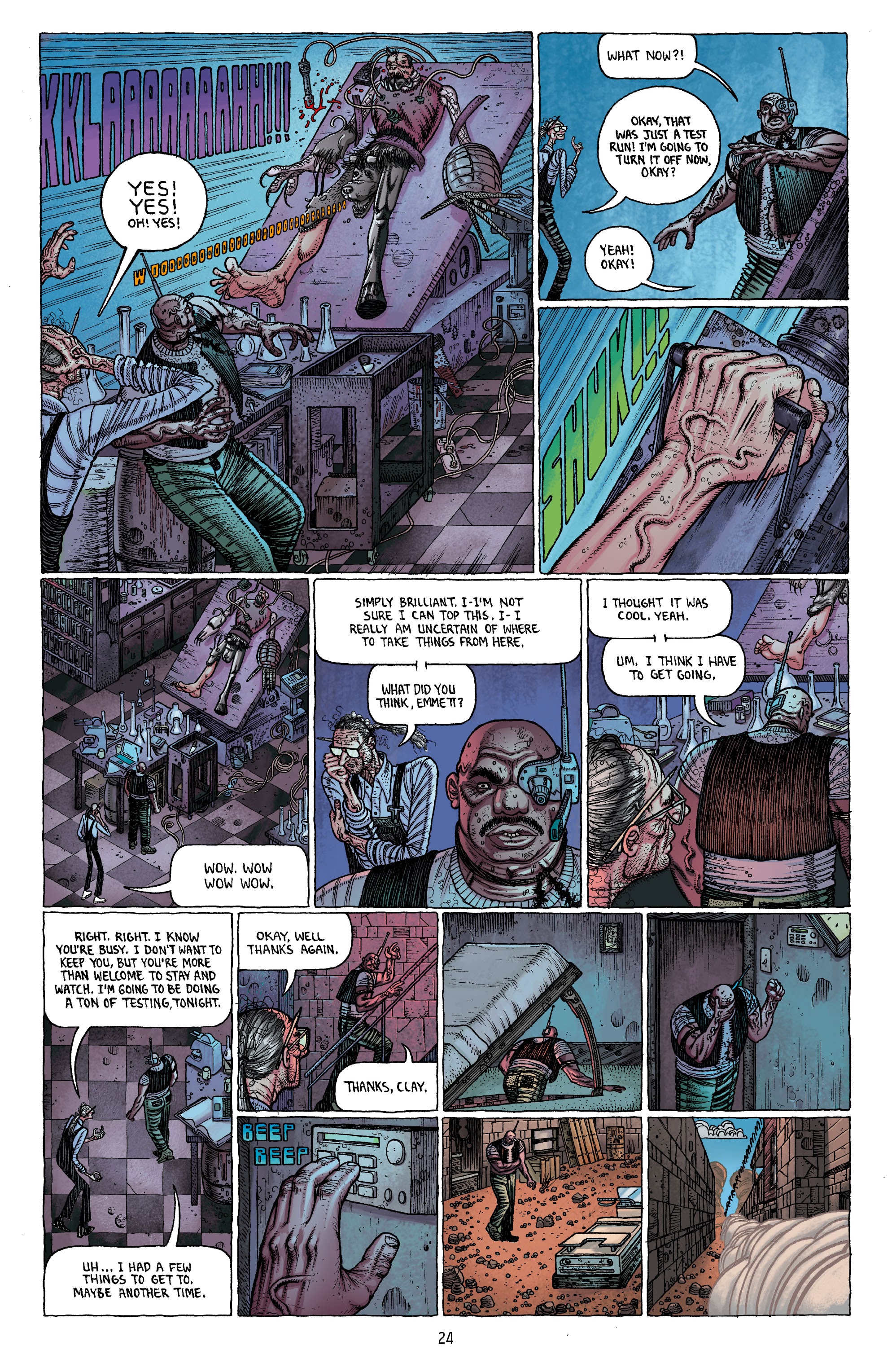 Read online Static (2021) comic -  Issue # TPB - 23