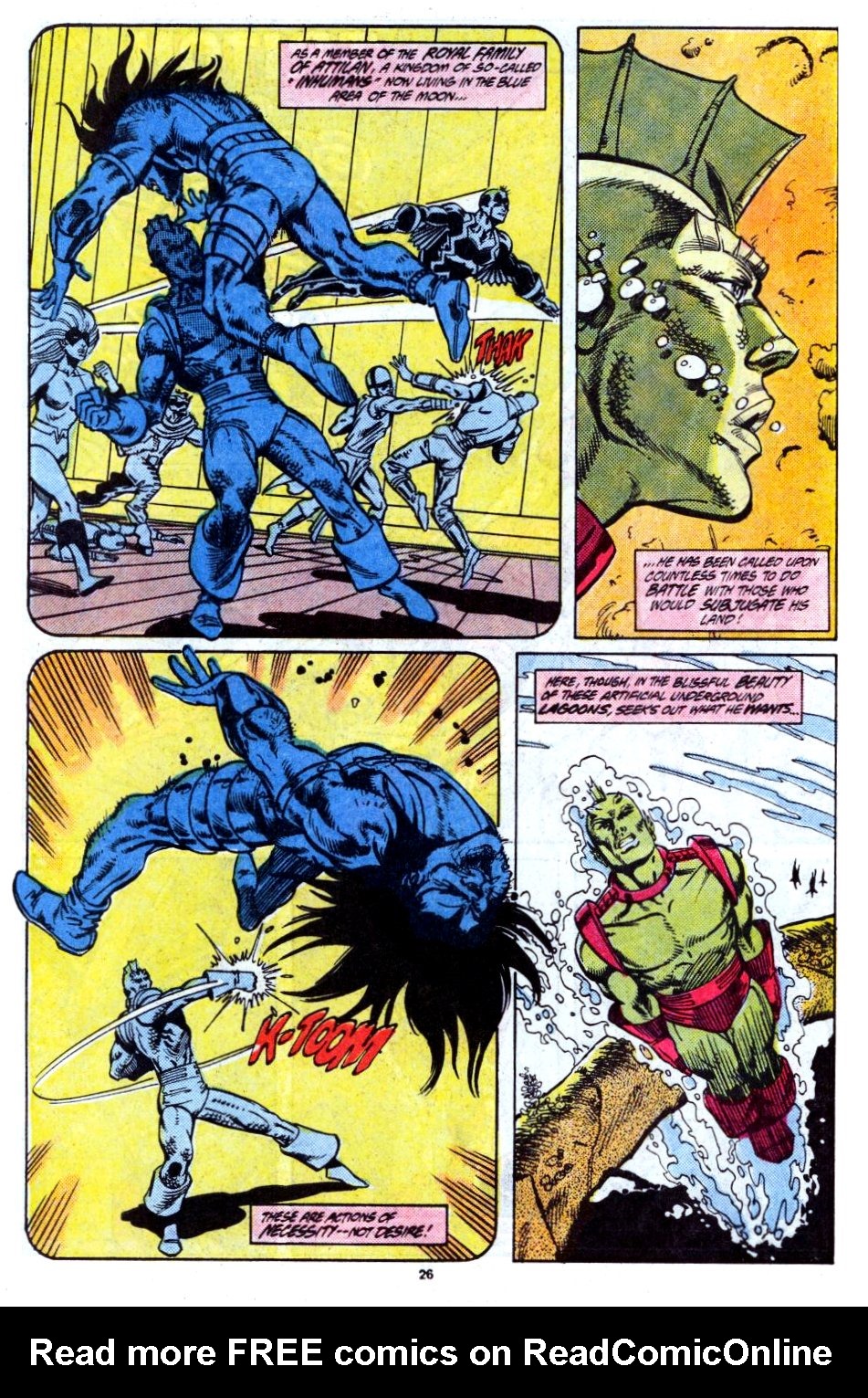 Read online Marvel Comics Presents (1988) comic -  Issue #28 - 28