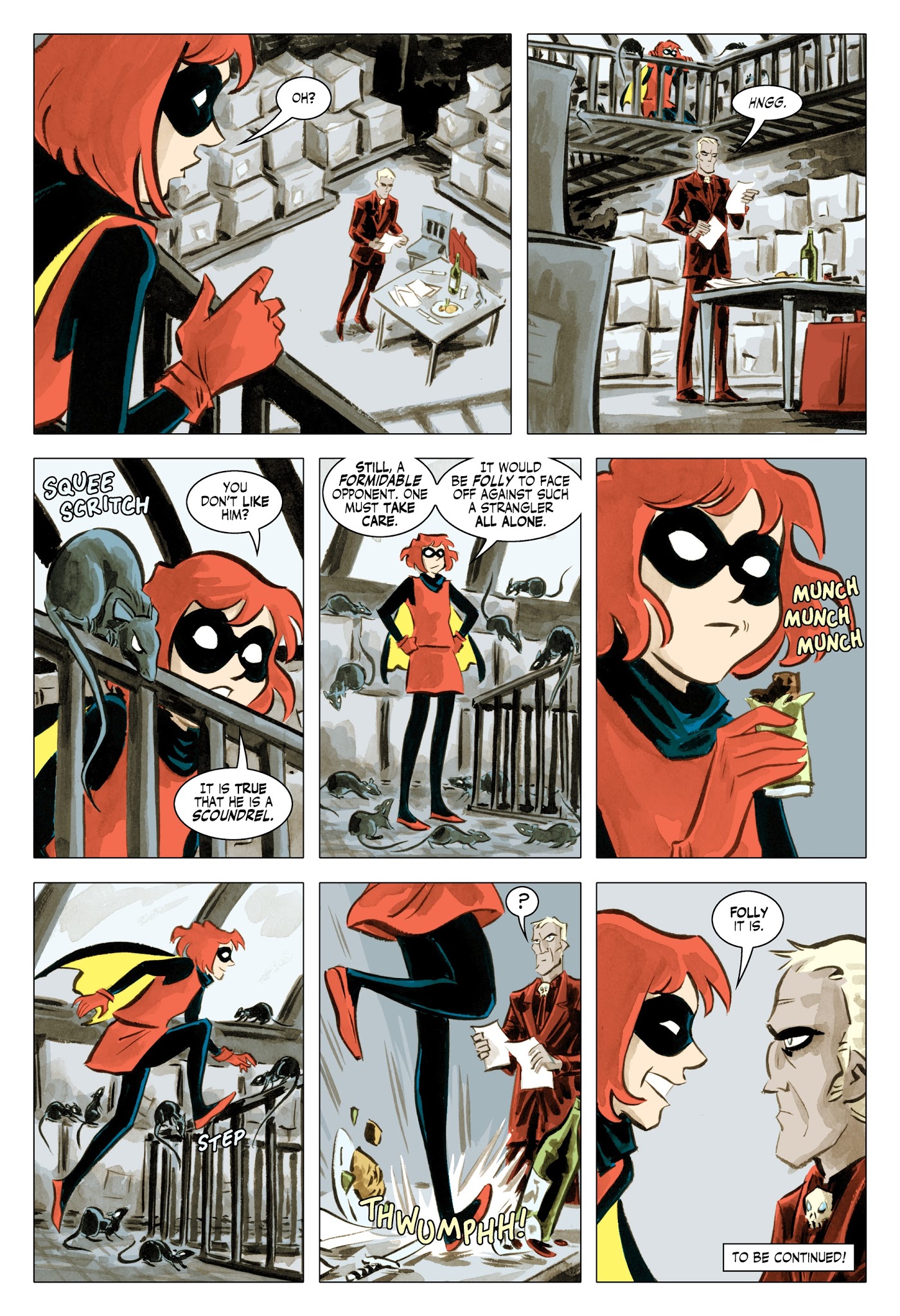 Read online Bandette (2012) comic -  Issue #16 - 21