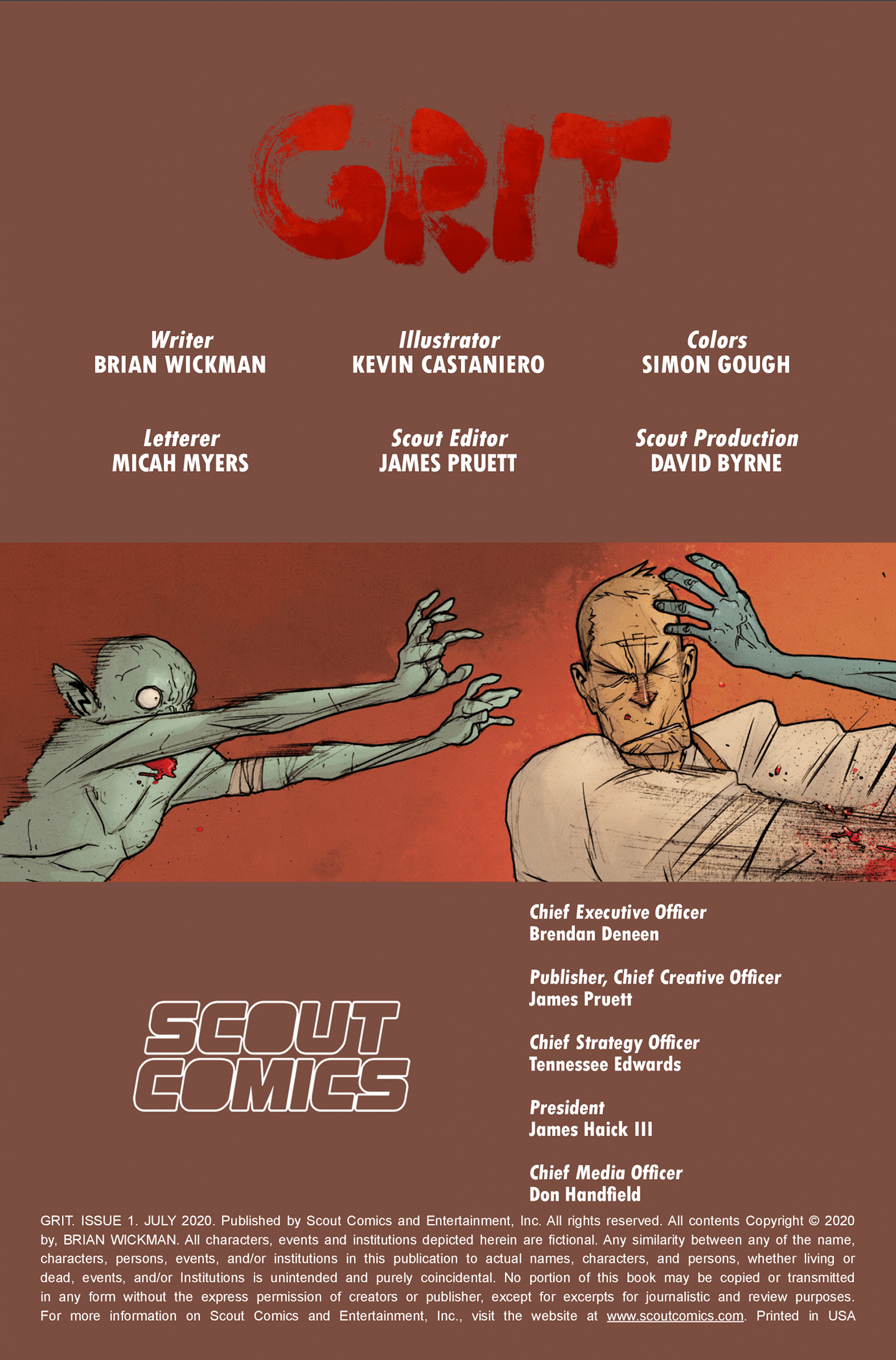 Read online Grit comic -  Issue #1 - 2