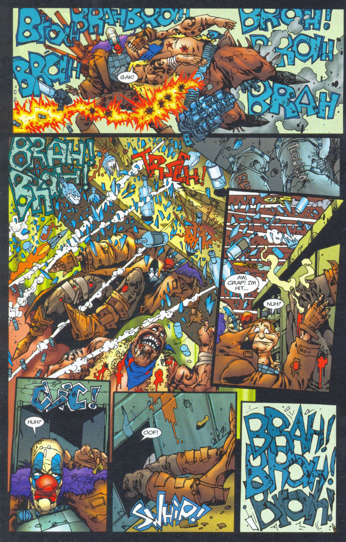 Read online Dead or Alive -- A Cyberpunk Western comic -  Issue #3 - 14