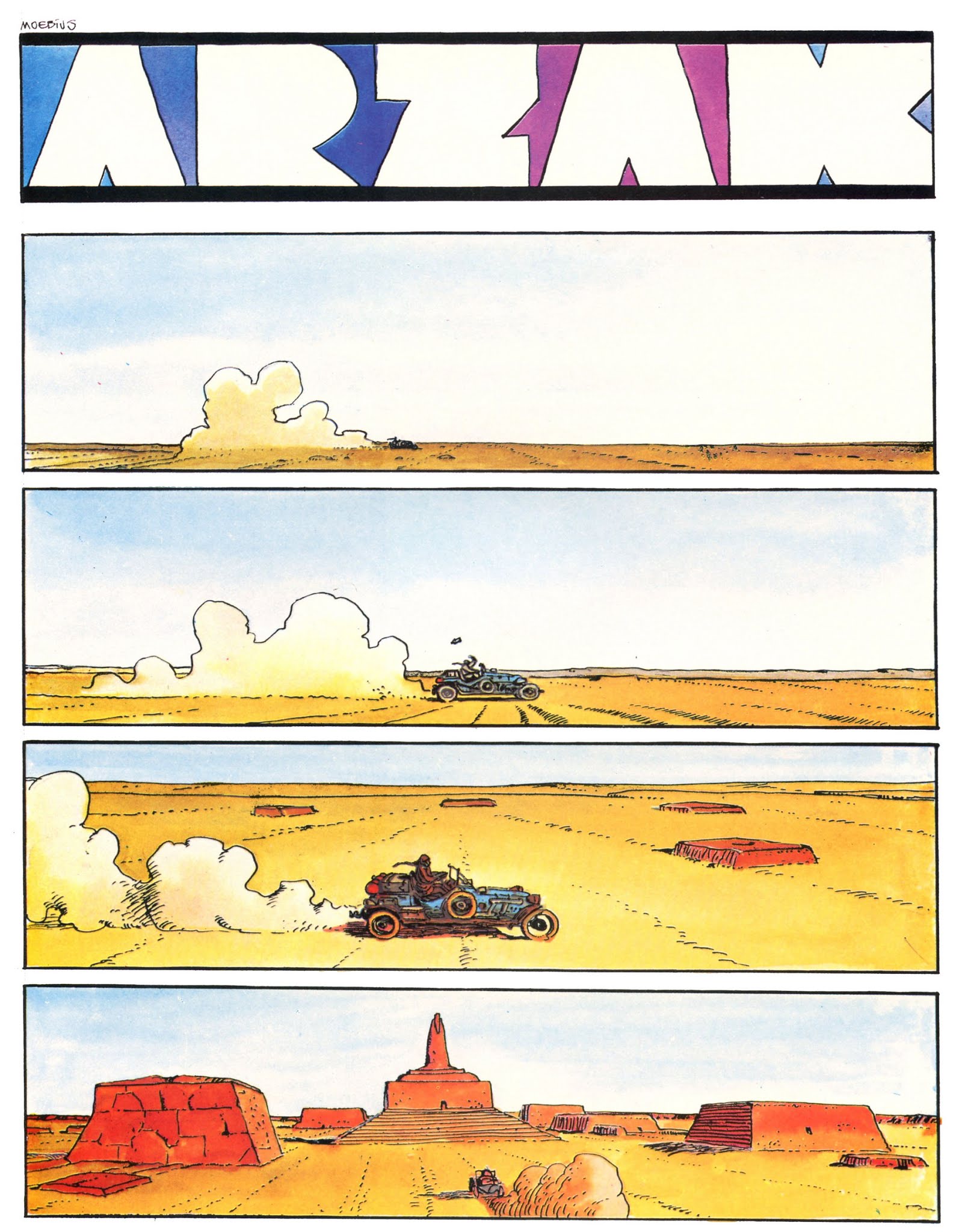 Read online Arzach comic -  Issue # TPB - 23