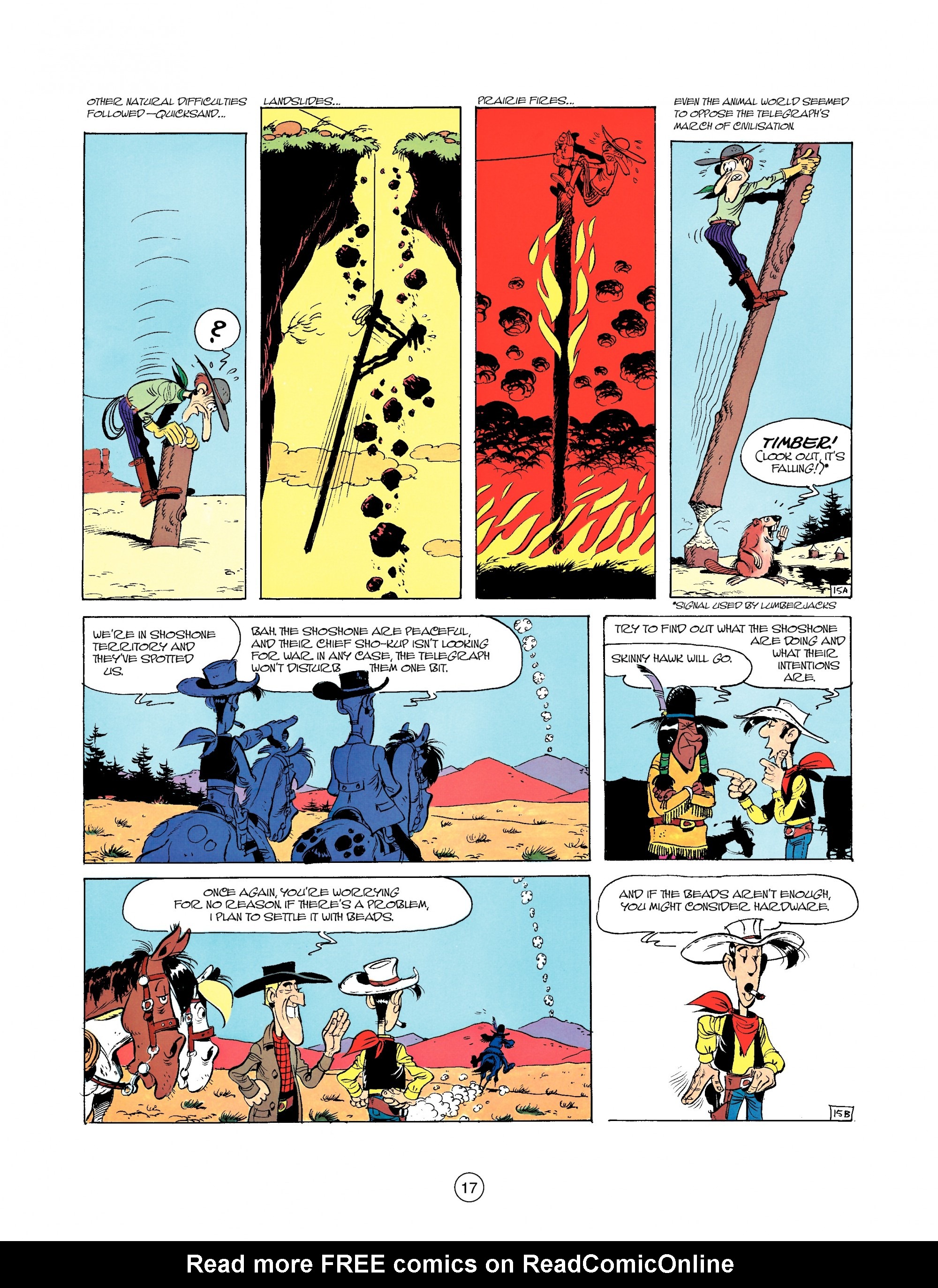 Read online A Lucky Luke Adventure comic -  Issue #35 - 17
