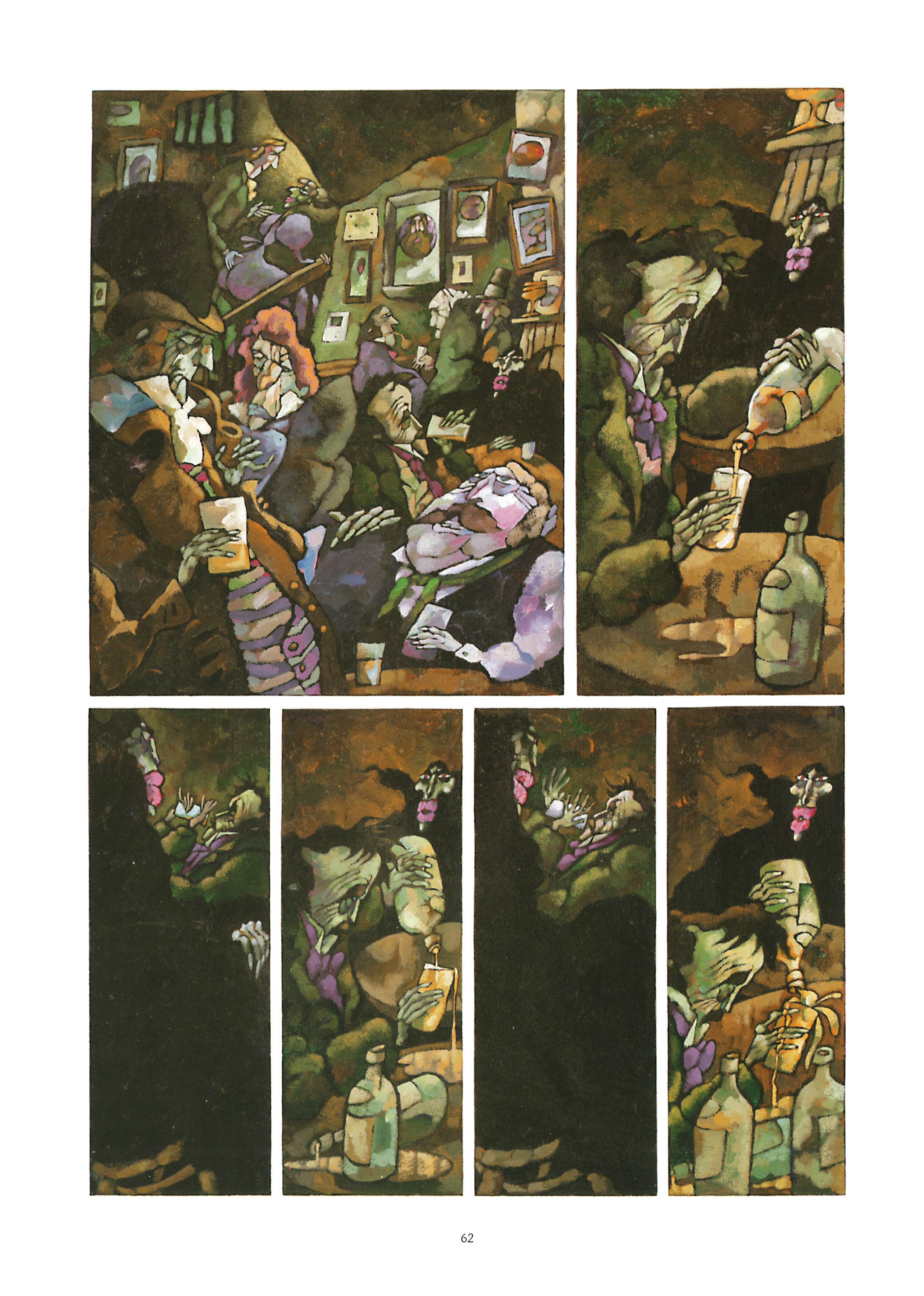 Read online Alberto Breccia's Dracula comic -  Issue # TPB - 55