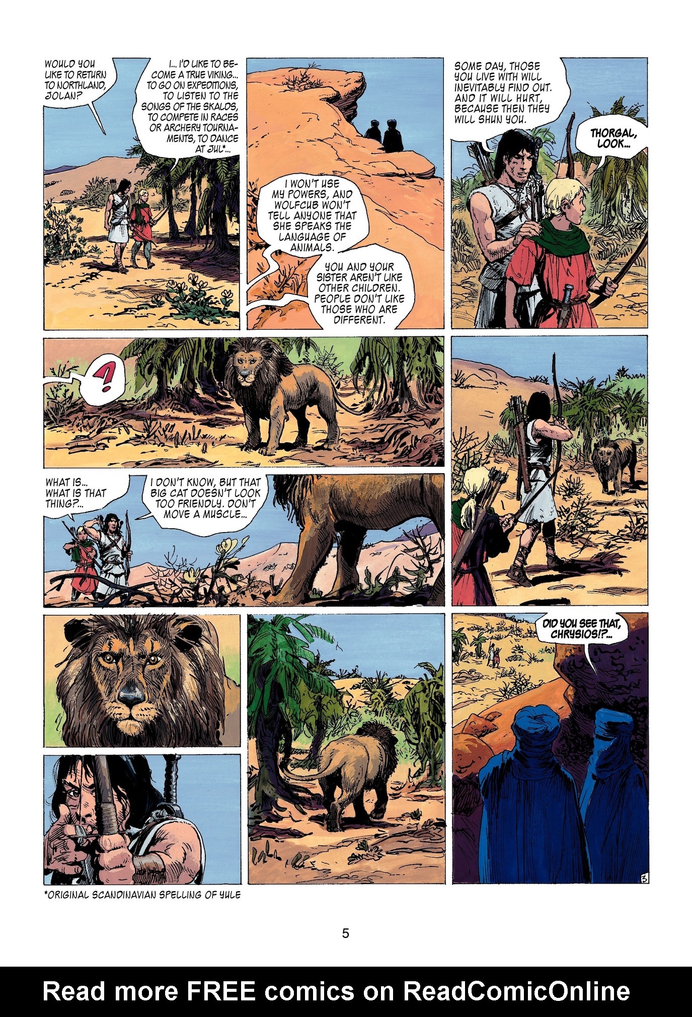 Read online Thorgal comic -  Issue #18 - 7