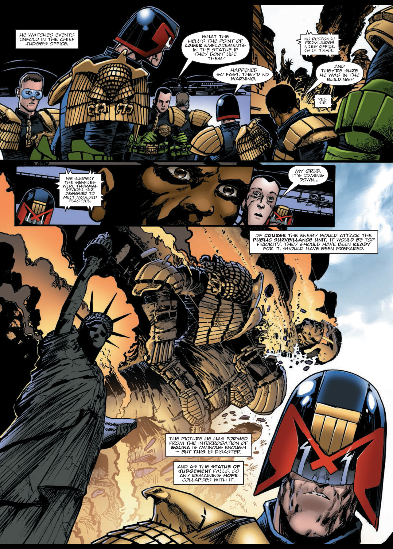 Read online Judge Dredd: Day of Chaos: Endgame comic -  Issue # TPB (Part 2) - 3