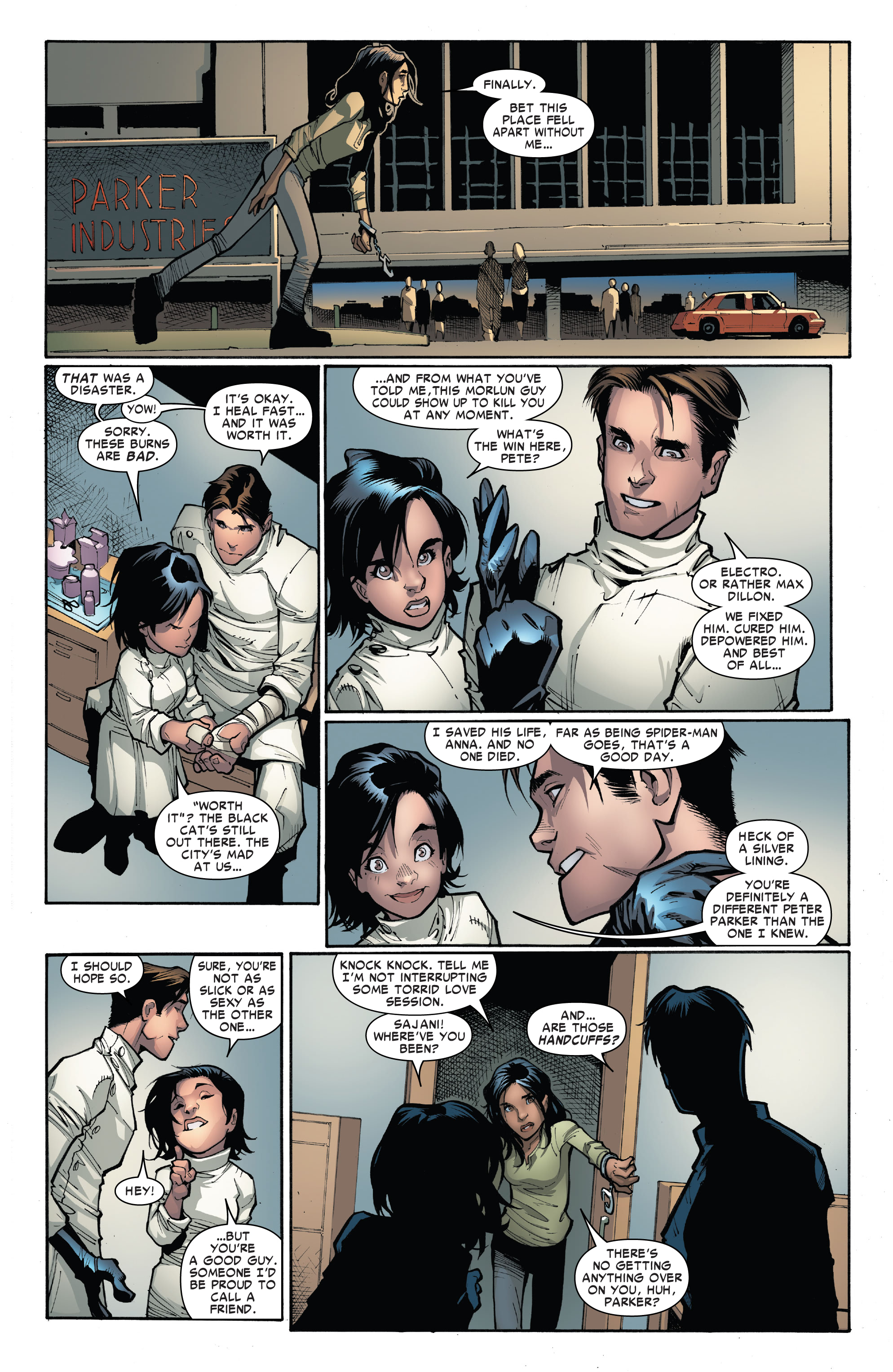 Read online Silk: Out of the Spider-Verse comic -  Issue # TPB 1 (Part 1) - 64