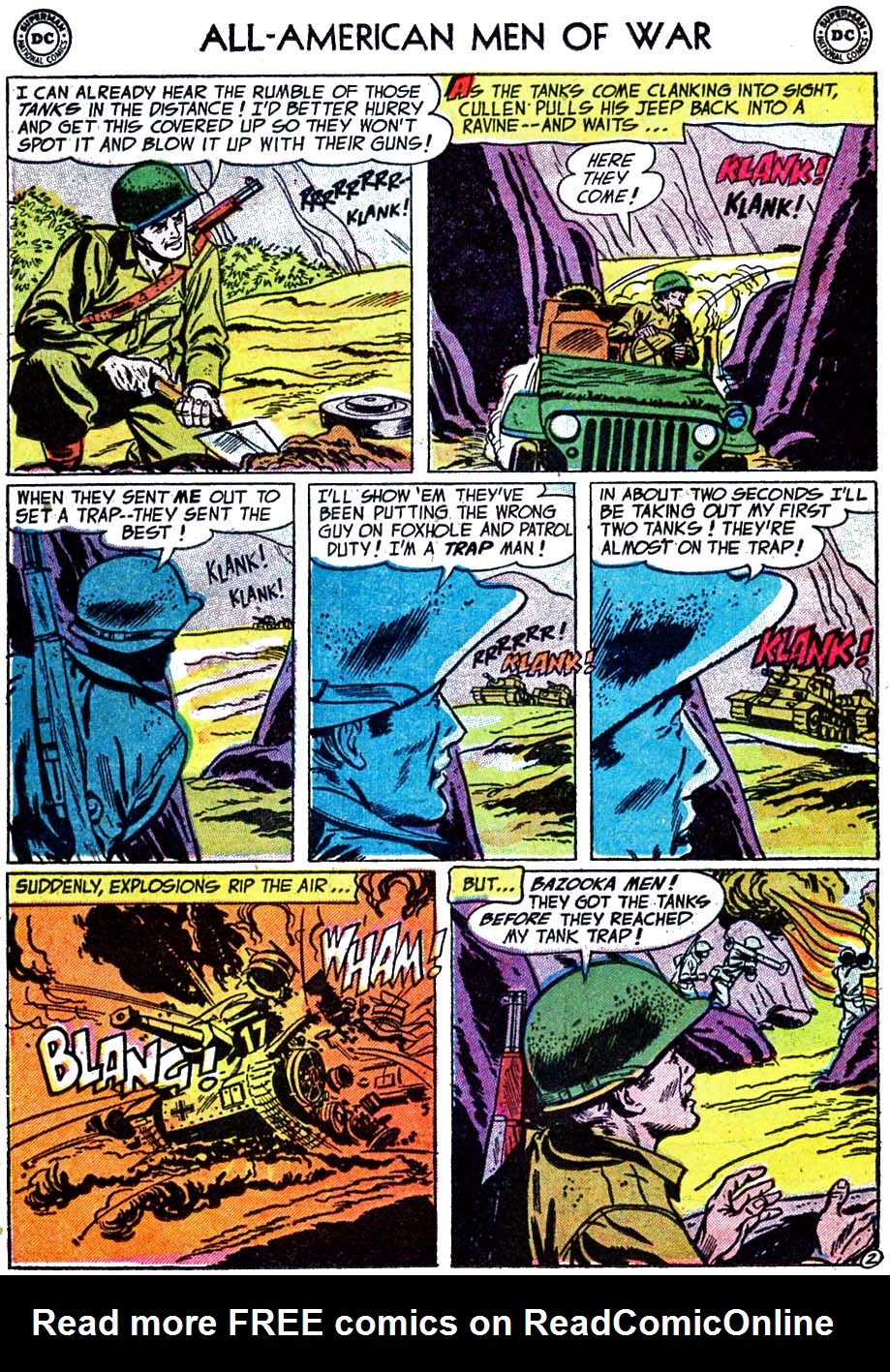 Read online All-American Men of War comic -  Issue #20 - 22
