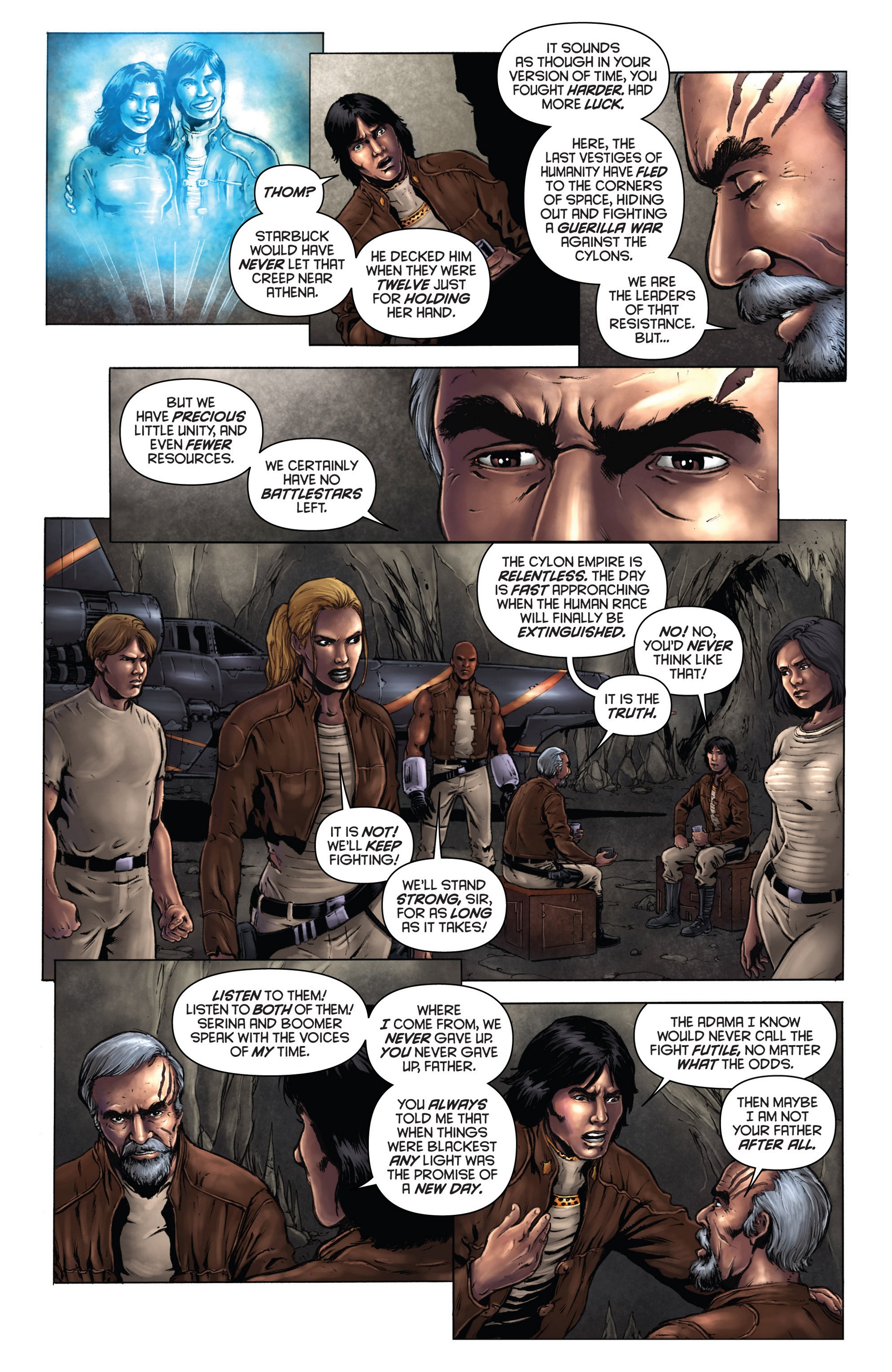 Read online Classic Battlestar Galactica (2013) comic -  Issue #3 - 20
