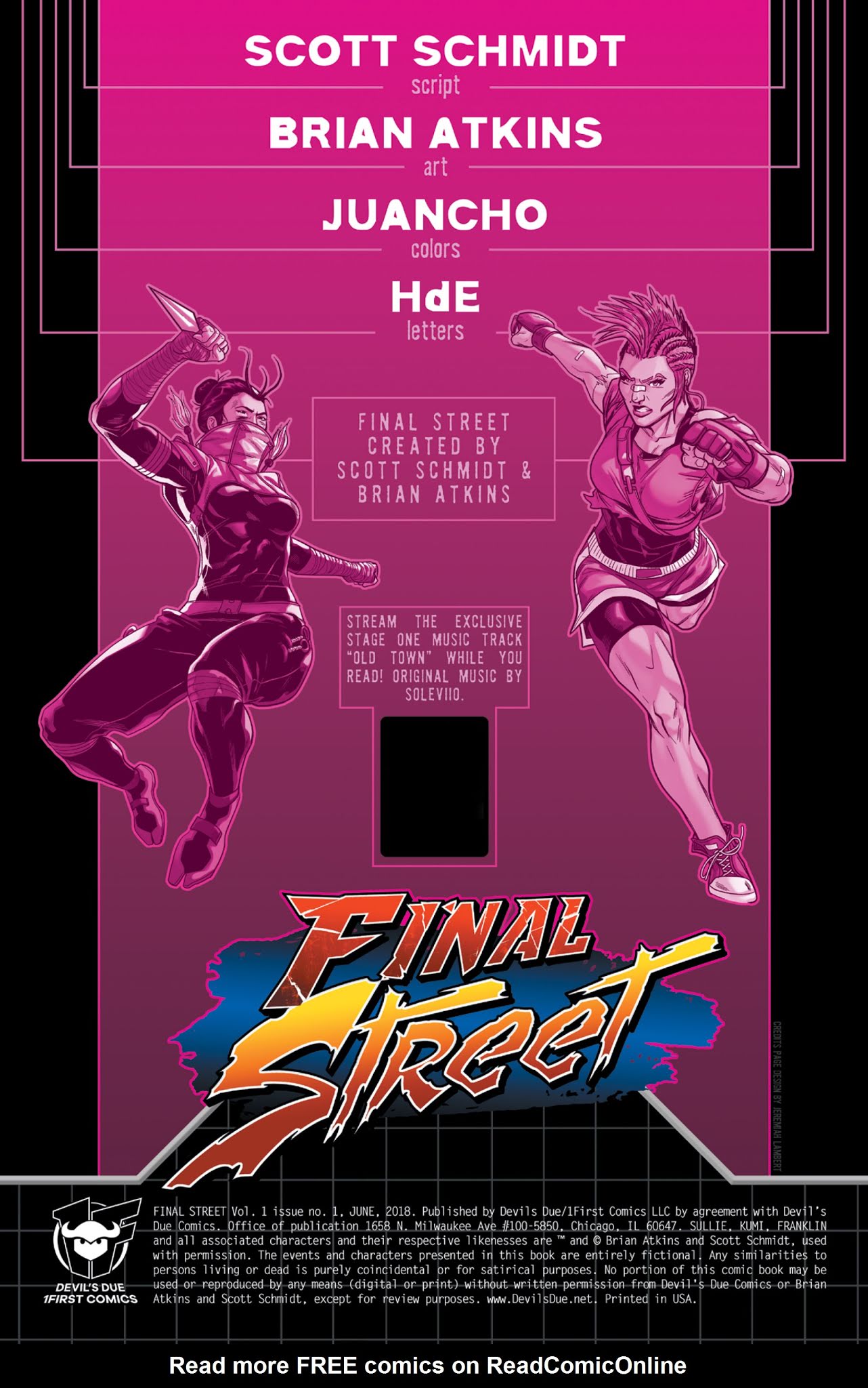 Read online Final Street comic -  Issue #1 - 2