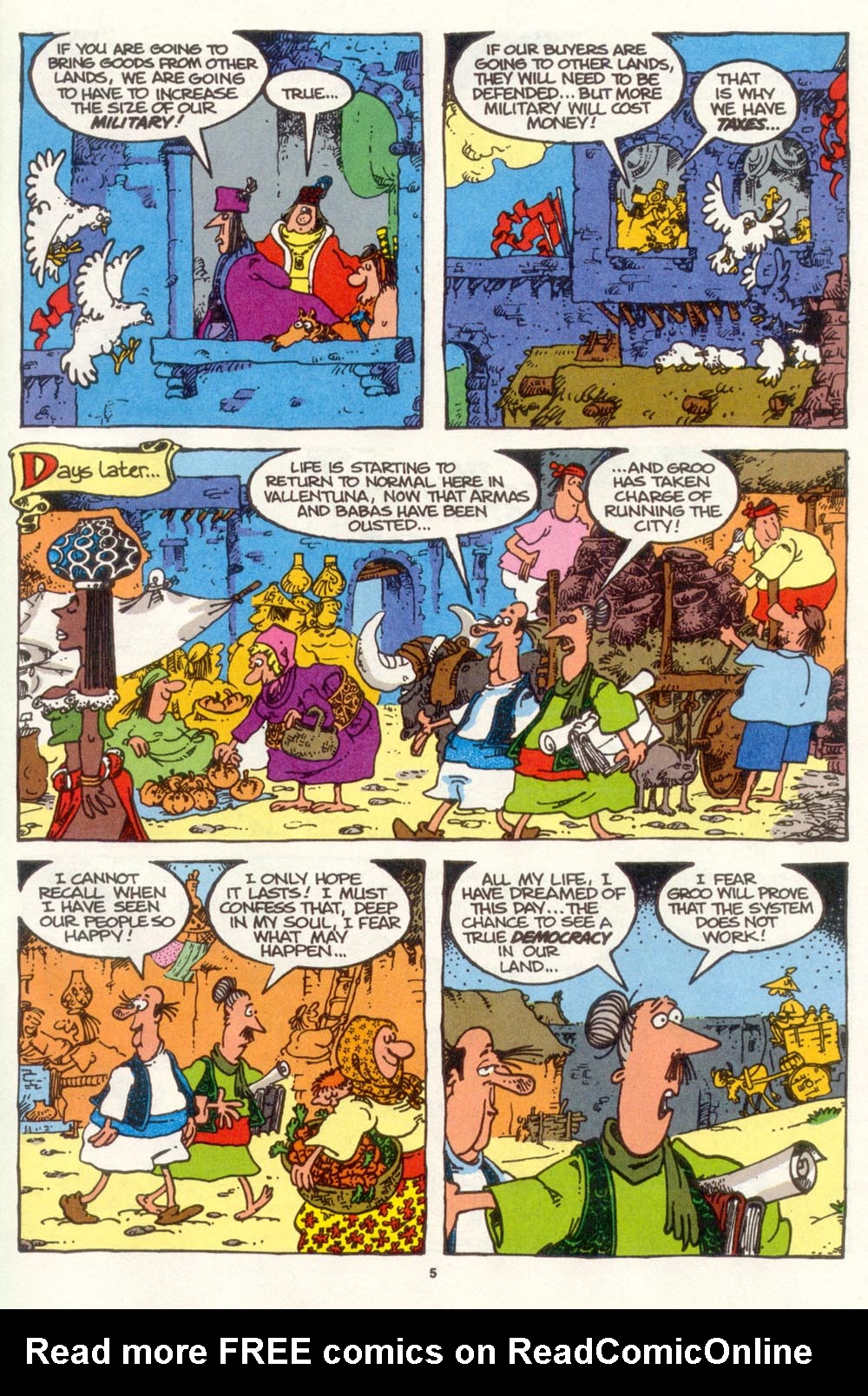 Read online Sergio Aragonés Groo the Wanderer comic -  Issue #109 - 7