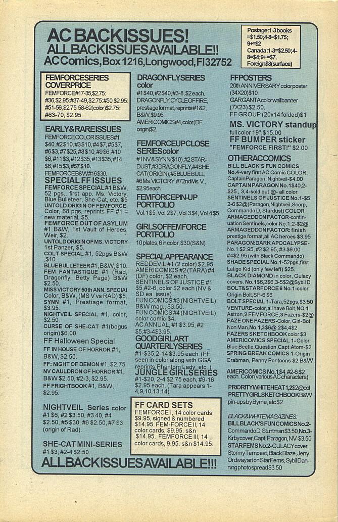 Read online Femforce comic -  Issue #70 - 34