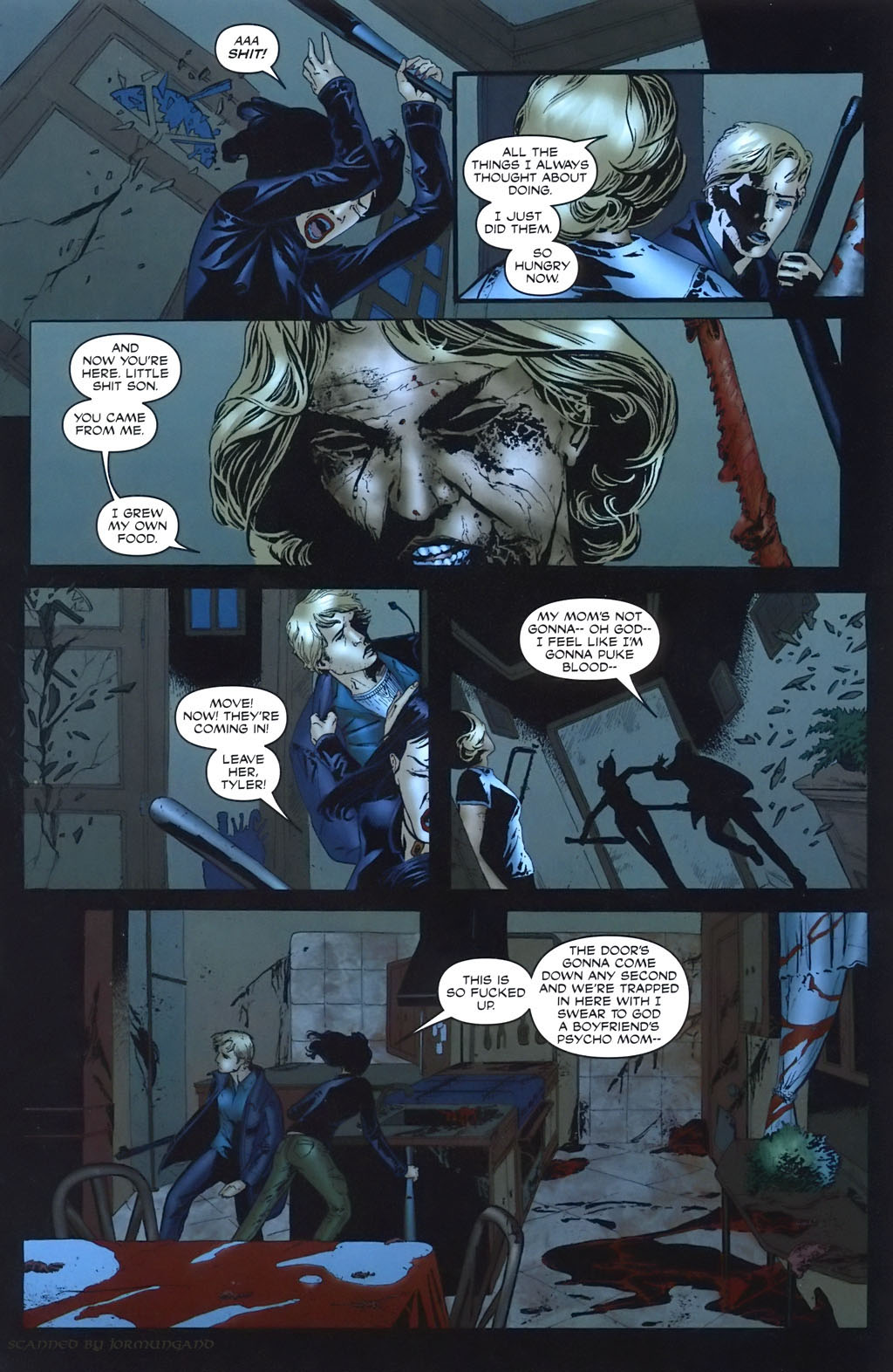 Read online Warren Ellis Blackgas comic -  Issue #2 - 18