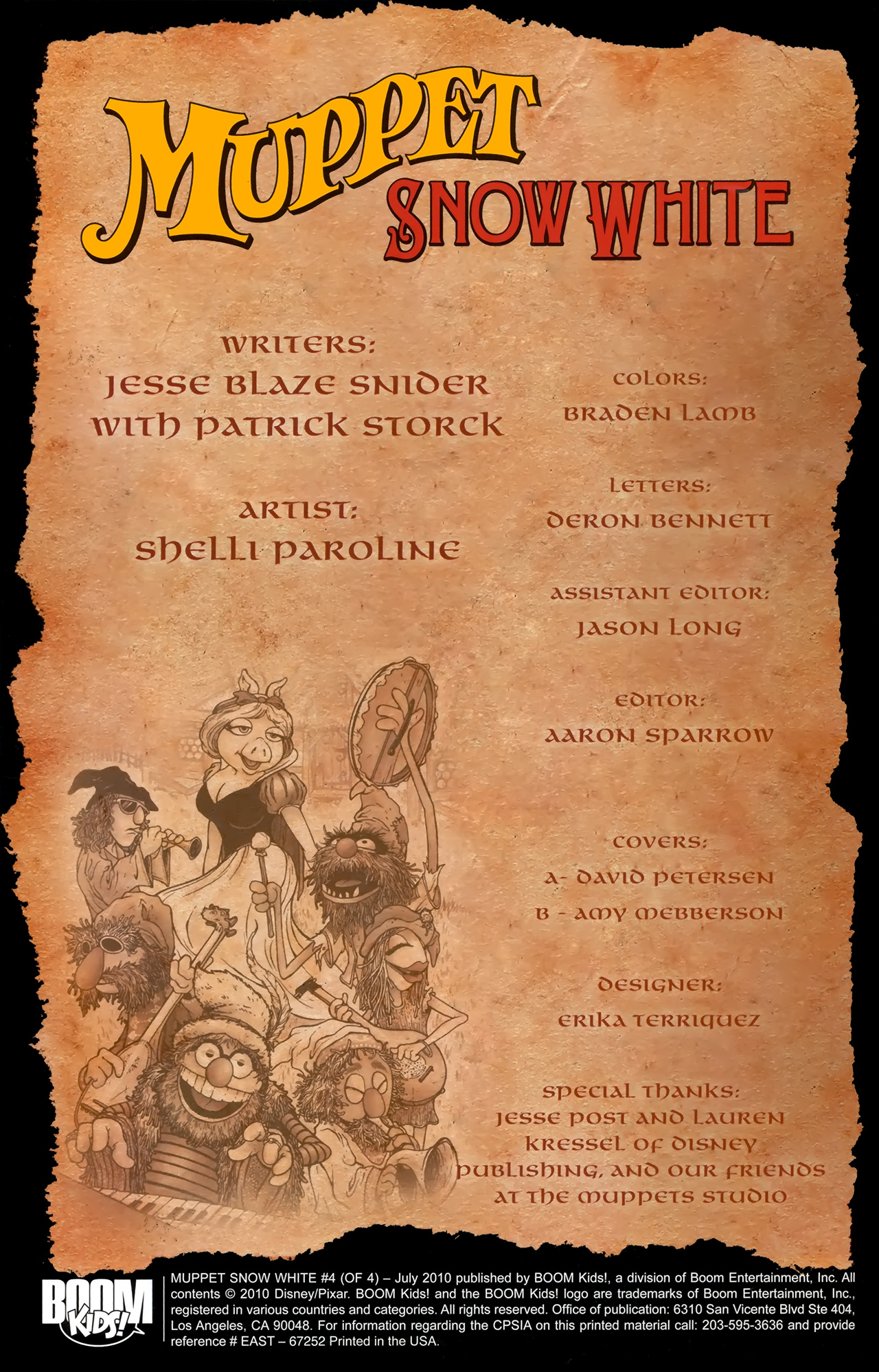 Read online Muppet Snow White comic -  Issue #4 - 2