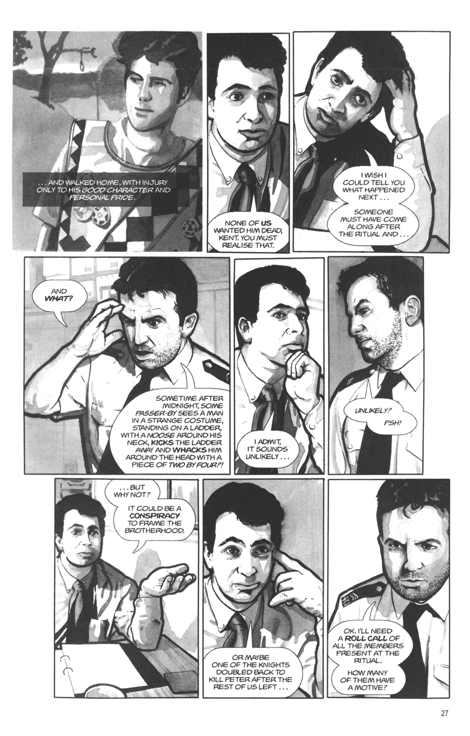 Read online Strangehaven comic -  Issue #13 - 27