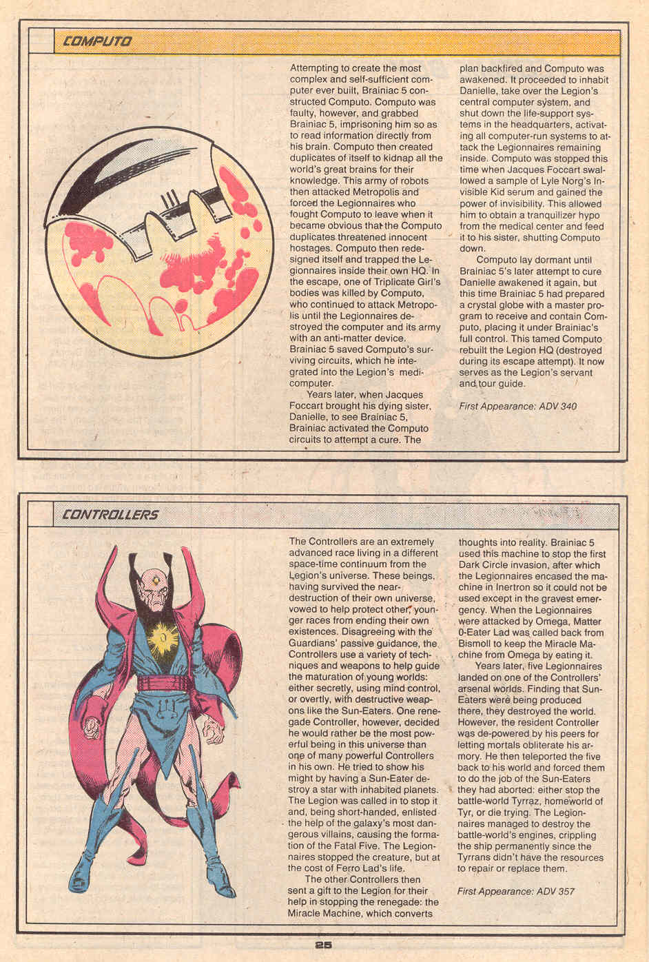 Read online Who's Who in the Legion of Super-Heroes comic -  Issue #1 - 27