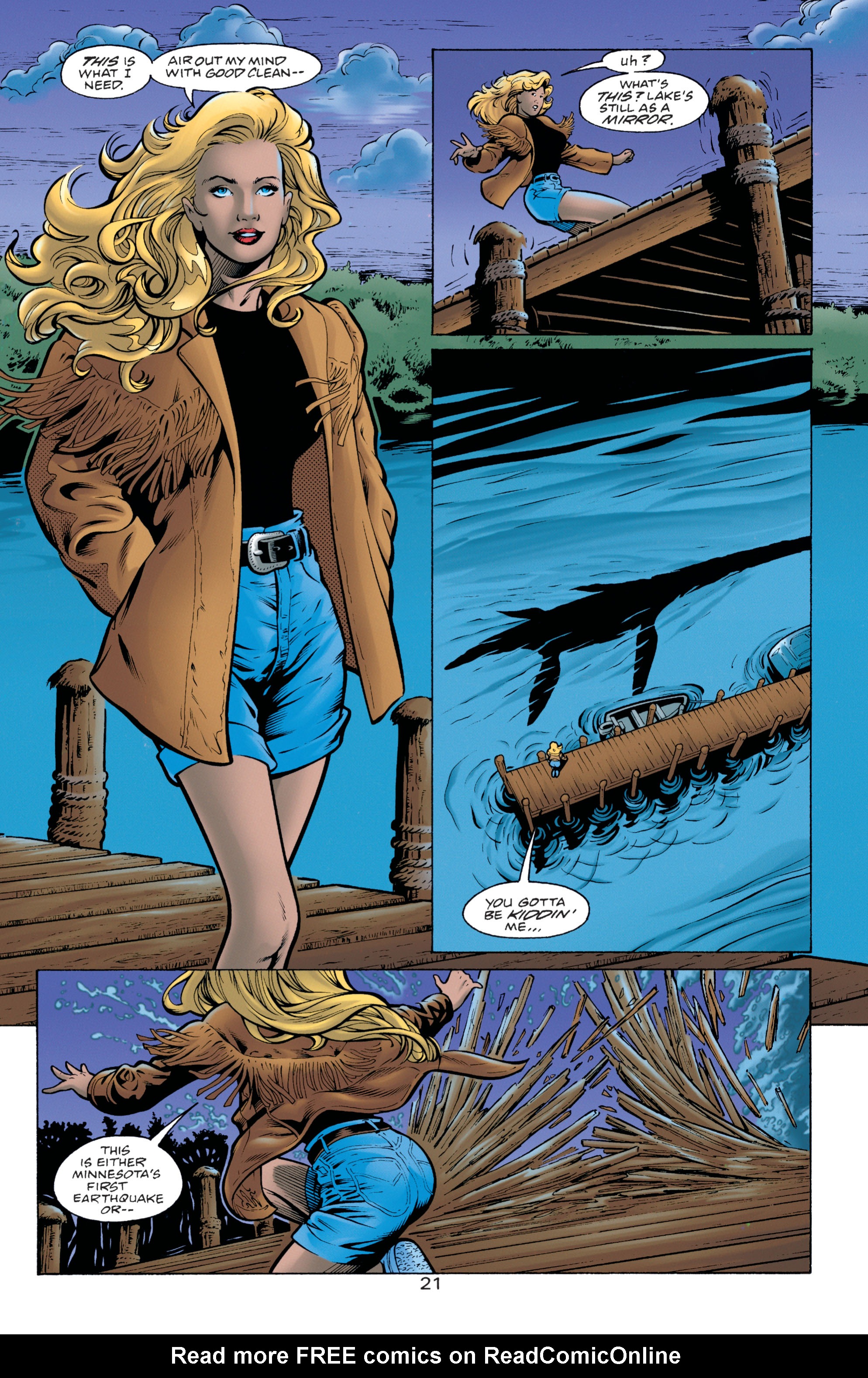 Read online Birds of Prey (1999) comic -  Issue #4 - 21