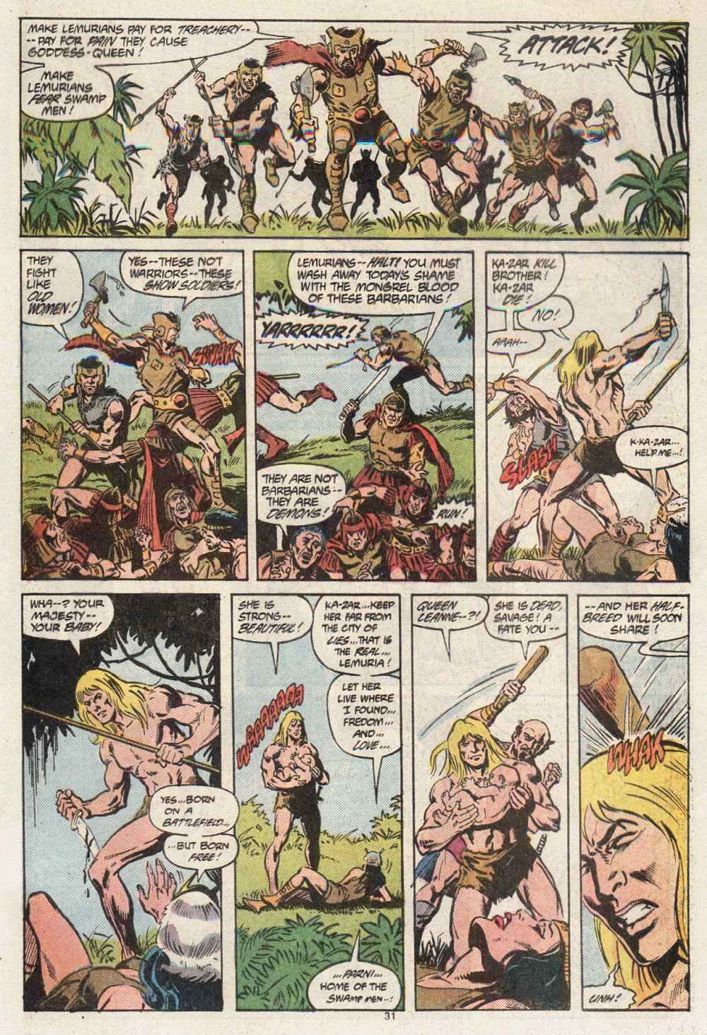 Read online Marvel Comics Presents (1988) comic -  Issue #16 - 33
