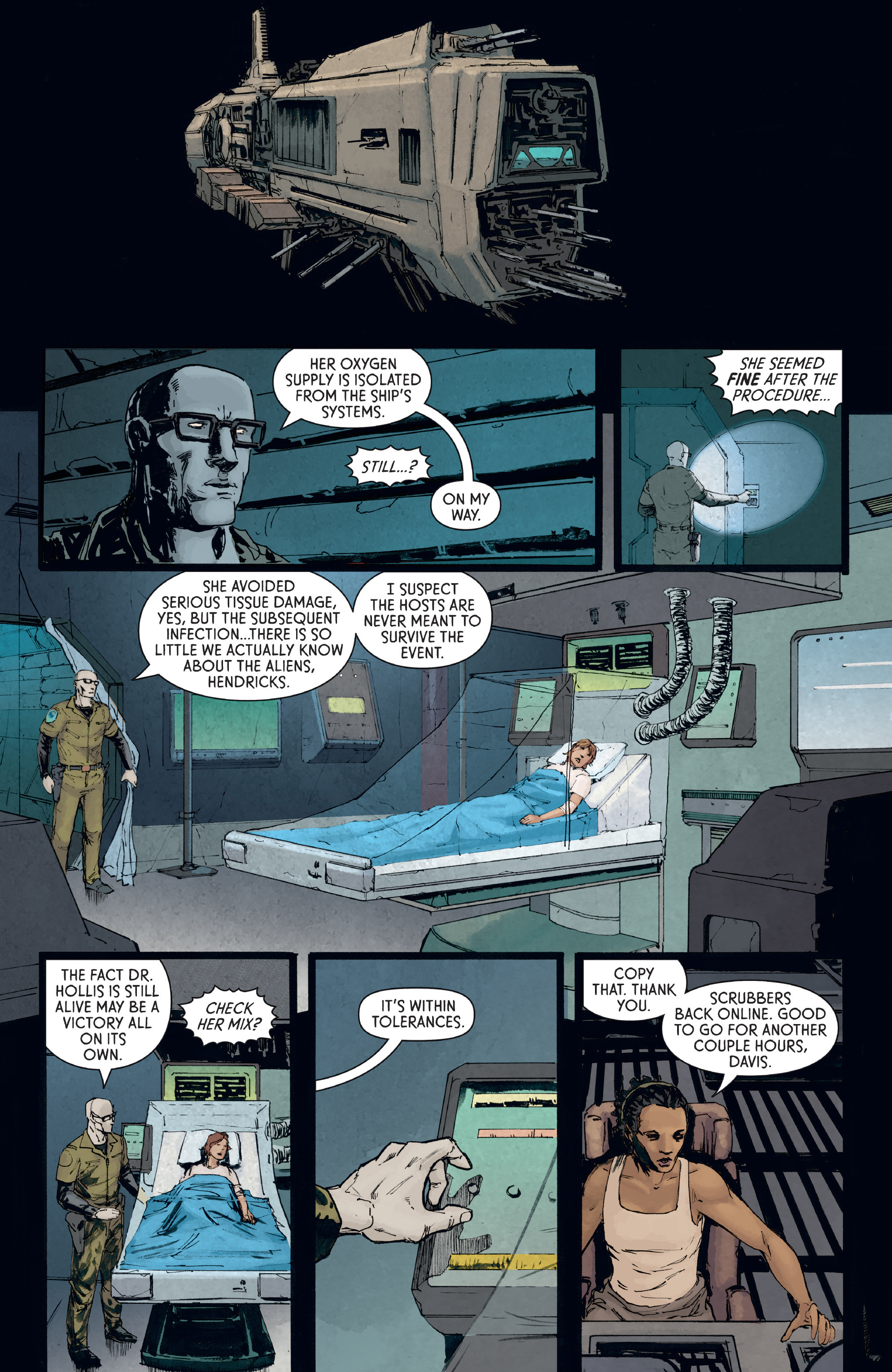 Read online Aliens: Defiance comic -  Issue #8 - 6