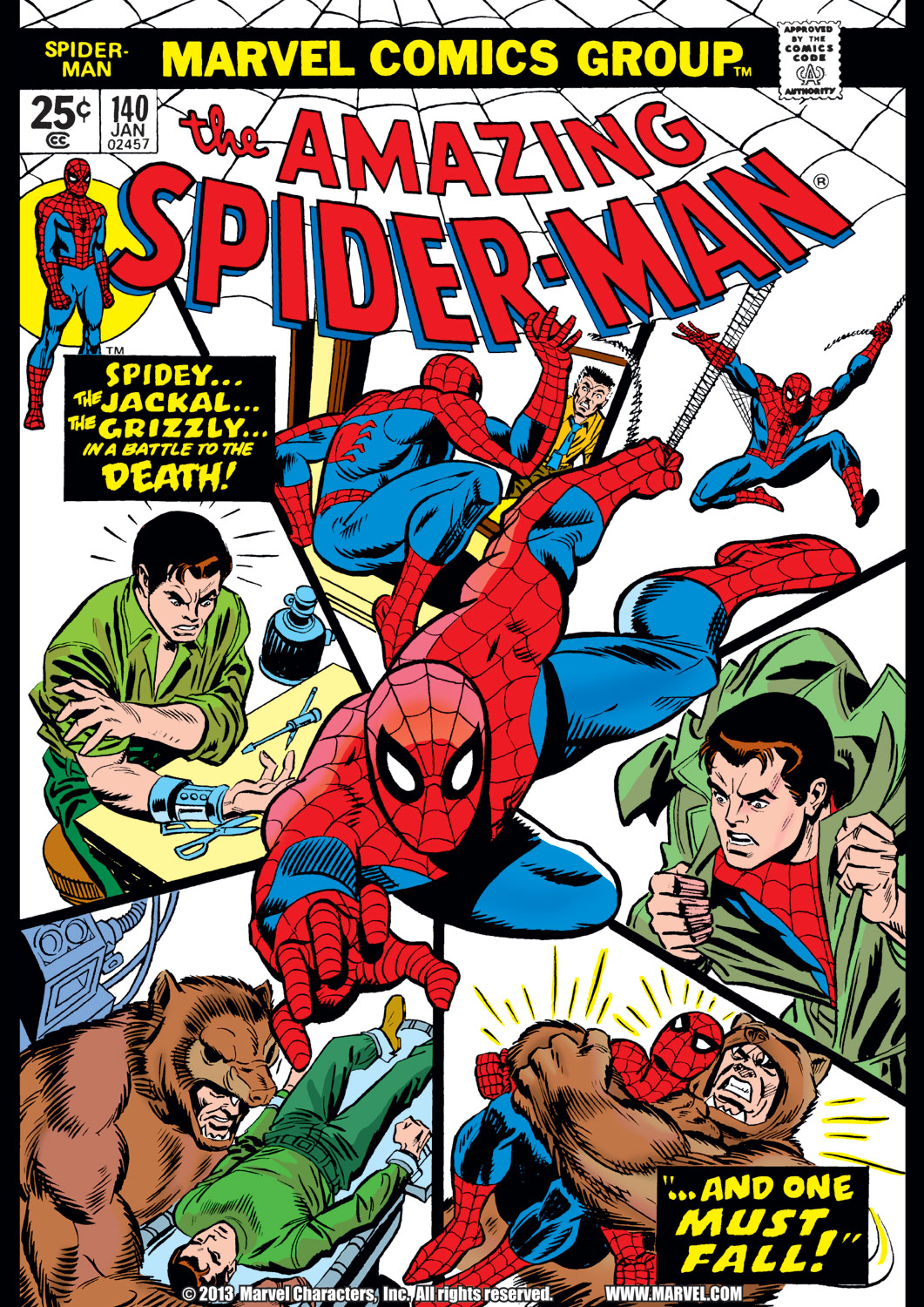 Read online The Amazing Spider-Man (1963) comic -  Issue #140 - 1