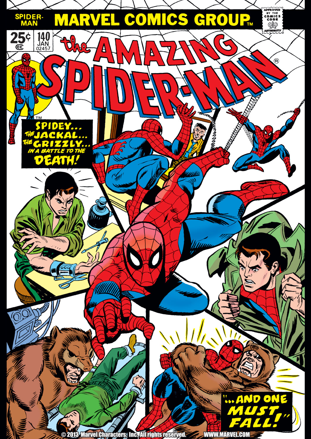 The Amazing Spider-Man (1963) issue 140 - Page 1
