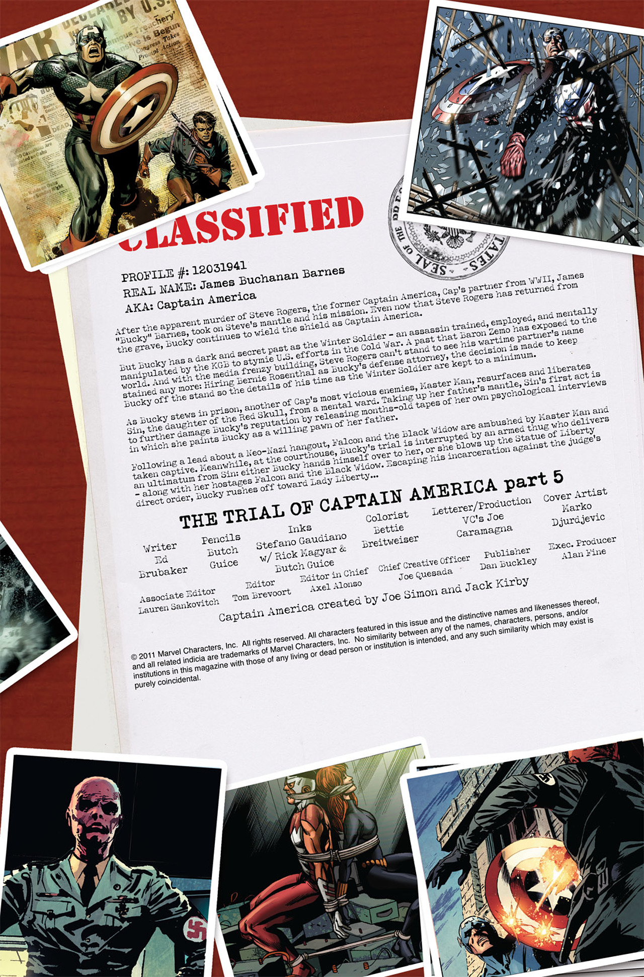 Read online Captain America (1968) comic -  Issue #615 - 2