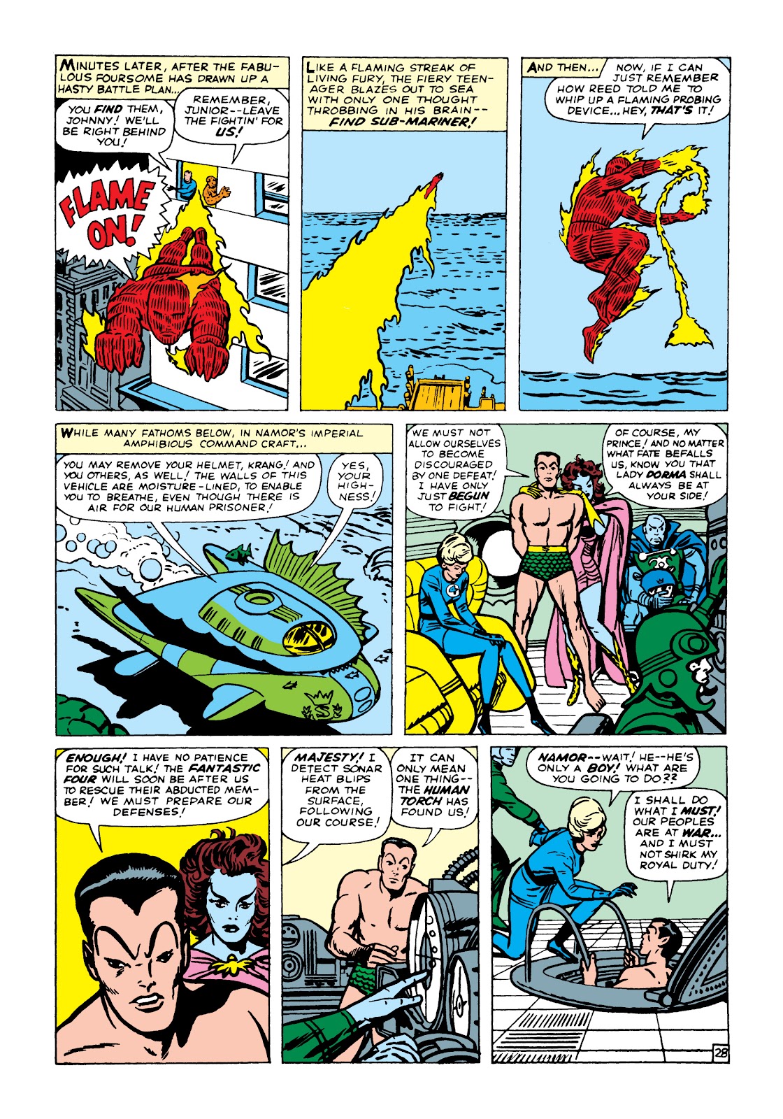 Read online Marvel Masterworks: The Fantastic Four comic - Issue # TPB 2 (Part 3) - 19