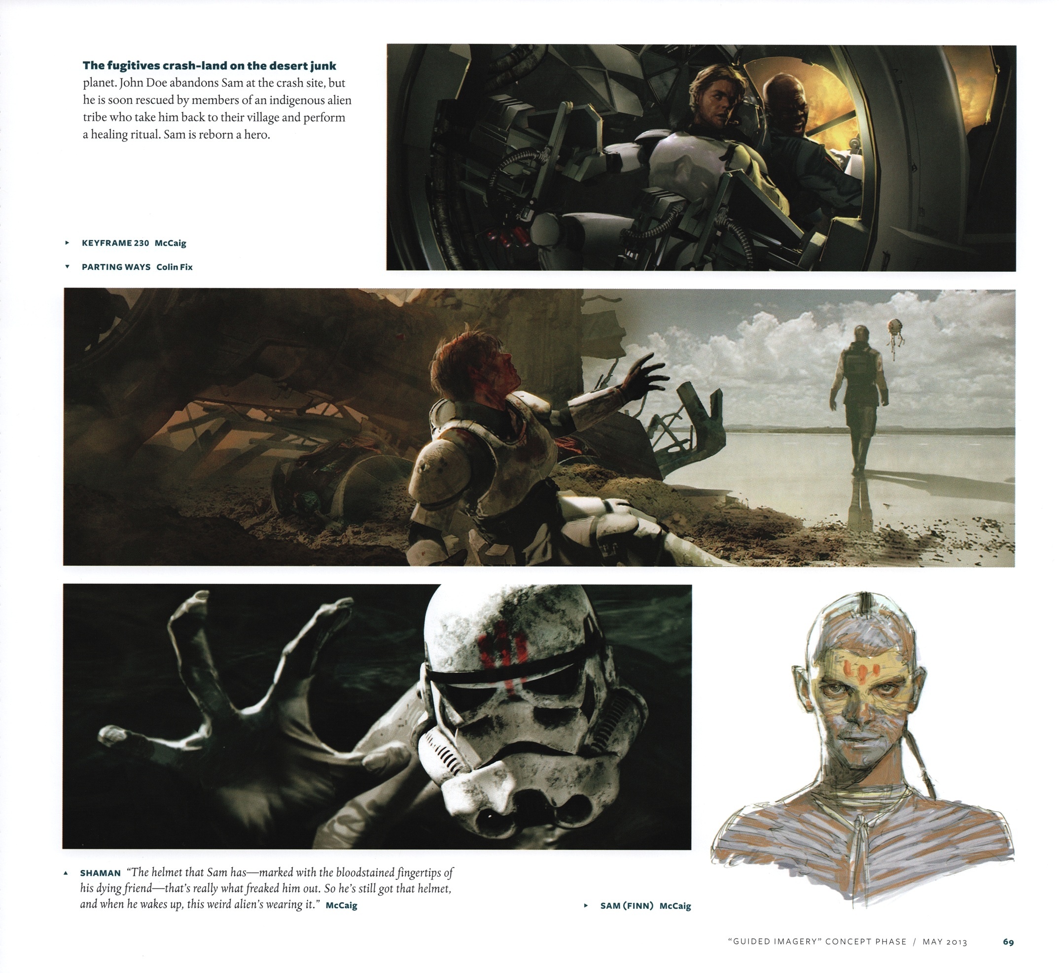 Read online Star Wars: The Art of Star Wars: The Force Awakens comic -  Issue # TPB (Part 1) - 73