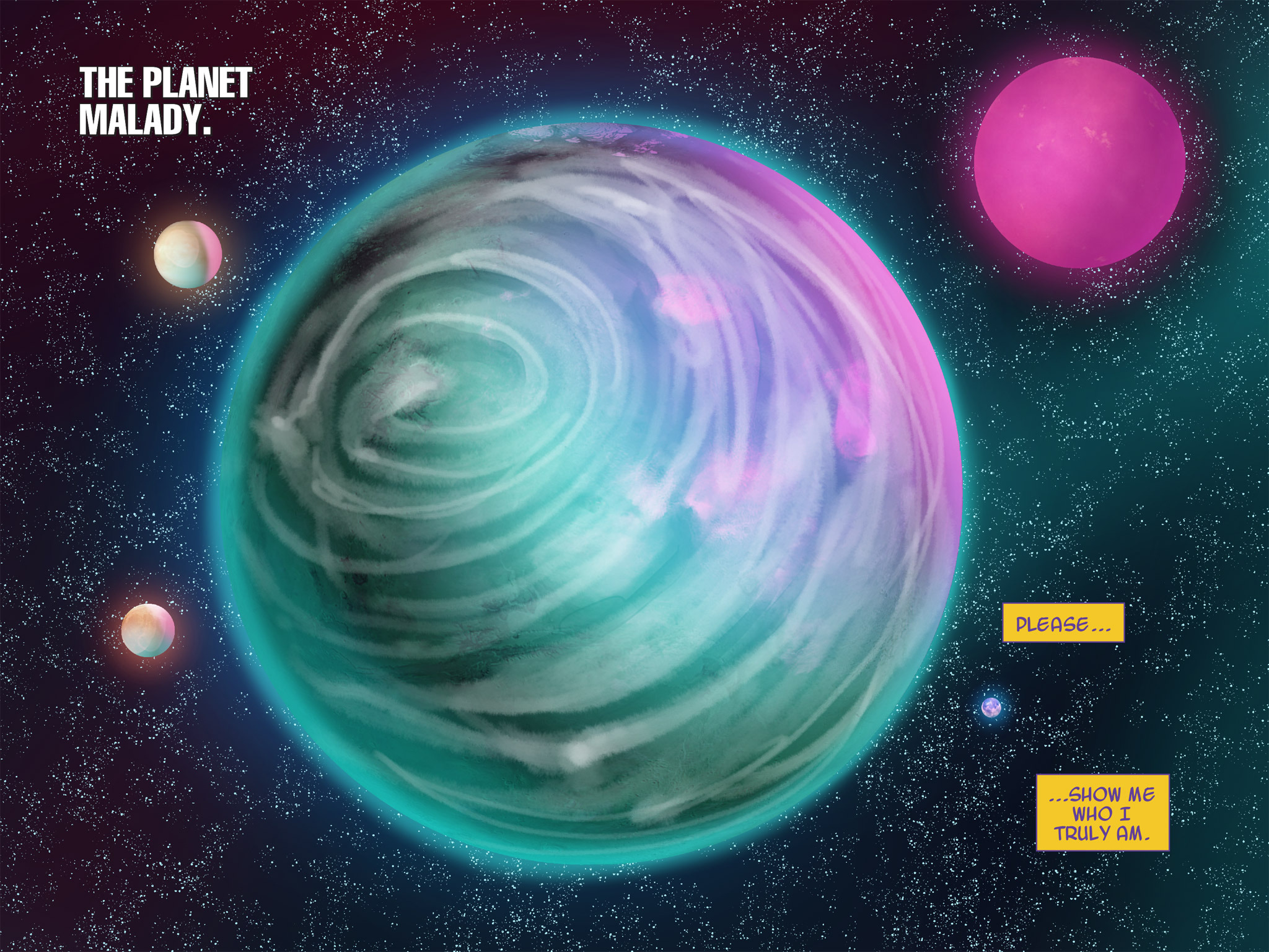 Read online Thanos: A God Up There Listening comic -  Issue # TPB - 48